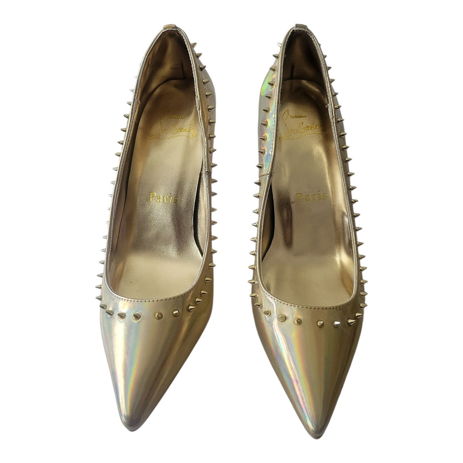 Christian Louboutin Christian Louboutin Psychic Patent Heels Size EU 35 / US 5 Size US 5 / IT 35 - 1 Thumbnail