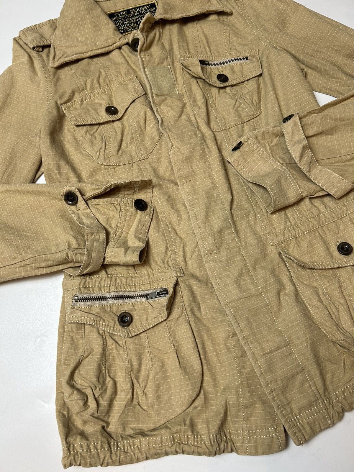 MOUSSY TYPE MOUSSY AIR FORCE U.S ARMY JACKET Size US S / EU 44-46 / 1 - 2 Thumbnail