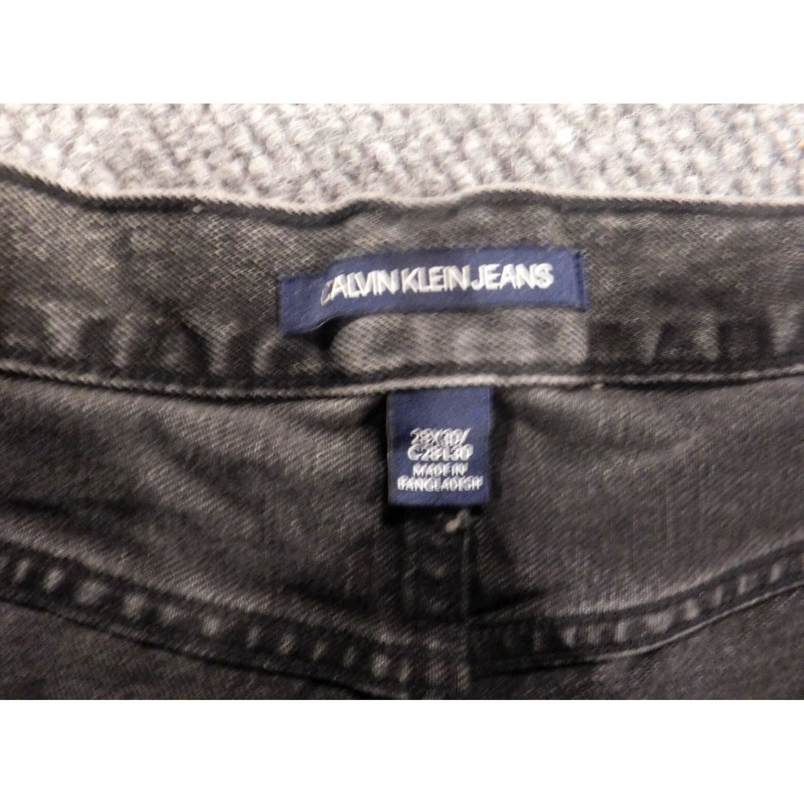 Calvin Klein Calvin Klein Womens Shorts 30 Black Denim Cut-Off Jeans Shorts Closure Zip Floral Comfort Stretch Casual Regular Mid Rise Vintage No Size 30" / US 8 / IT 44 - 3 Thumbnail