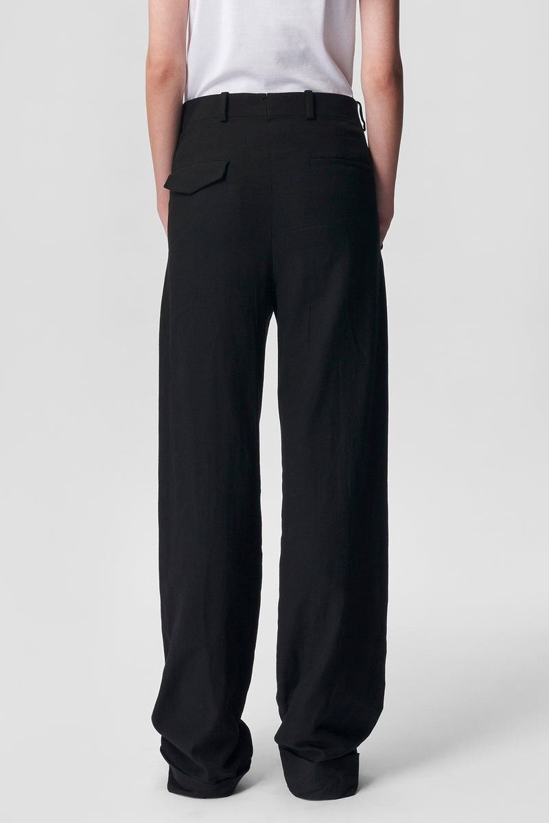 Ann Demeulemeester Belinda Wide Leg Pants Size 26" / US 2 / IT 38 - 13 Thumbnail