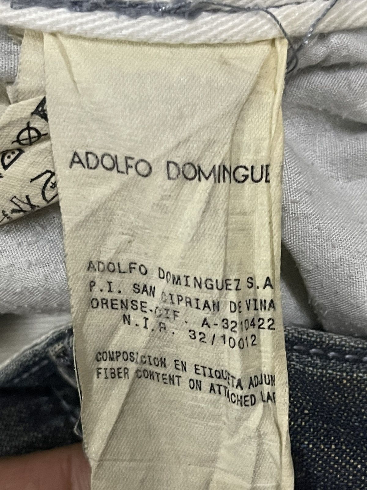14th Addiction Vintage Adolfo Dominguez Faded Wash Style Baggy Jeans Size US 28 / EU 44 - 8 Thumbnail