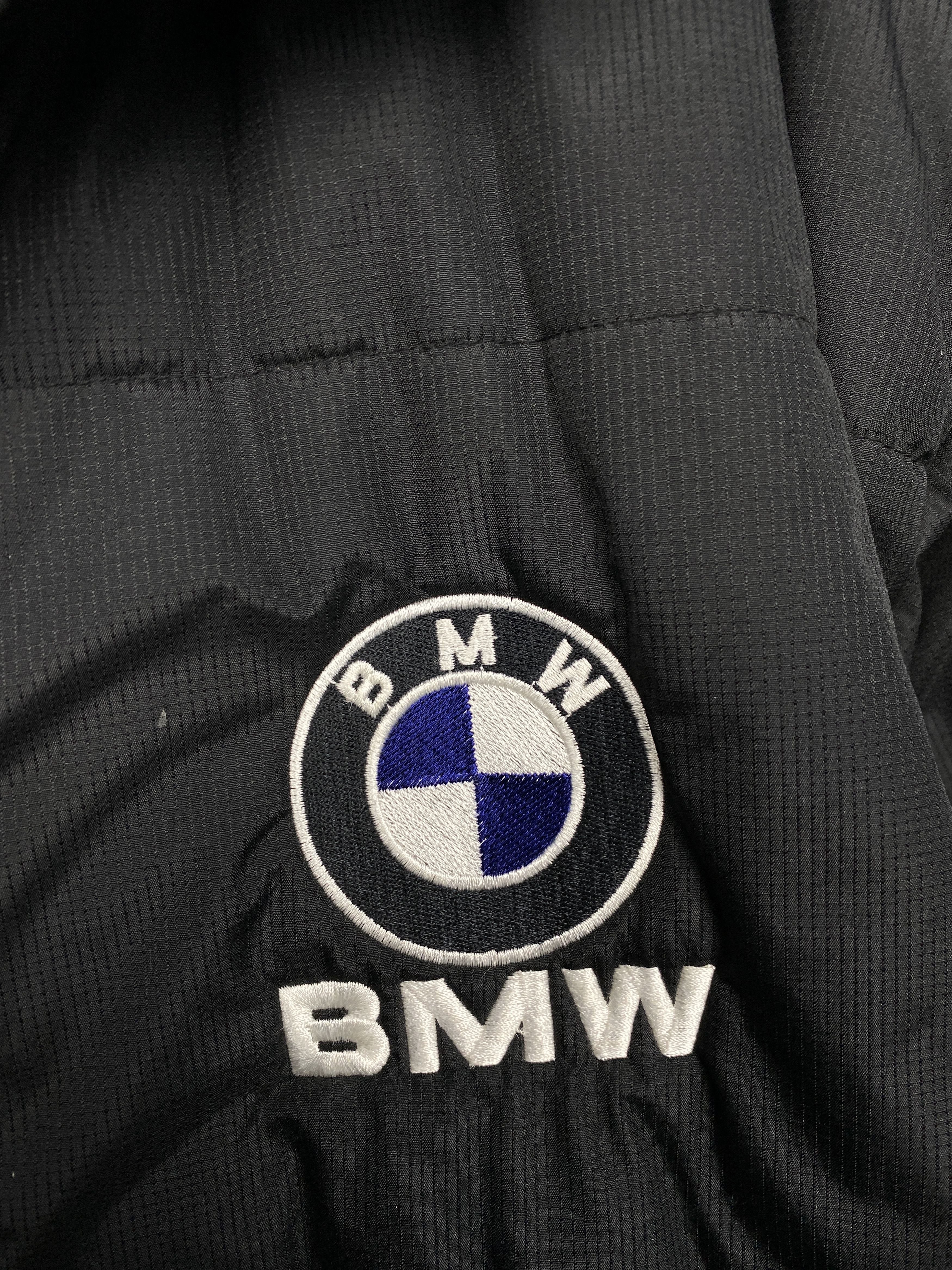 BMW × Vintage Bmw Moto Racing Vintage Mens Puffer Jacket Size US XL / EU 56 / 4 - 6 Thumbnail