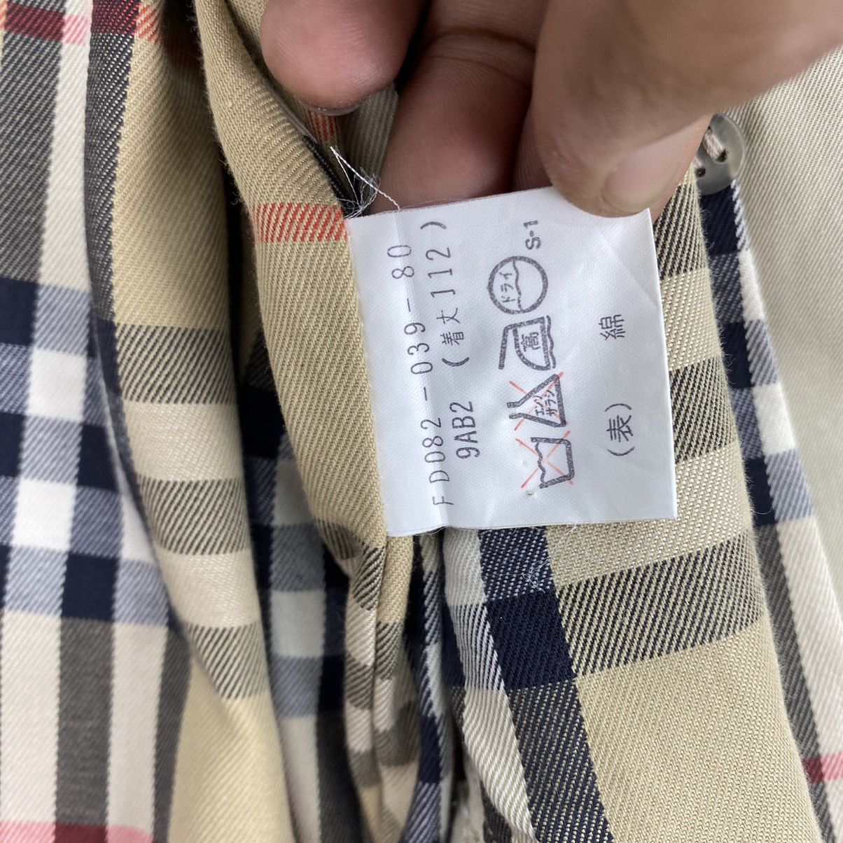 Burberry 🔥Vintage Burberrys Double Breast Belted Nova Check Trench Size M / US 6-8 / IT 42-44 - 15 Thumbnail