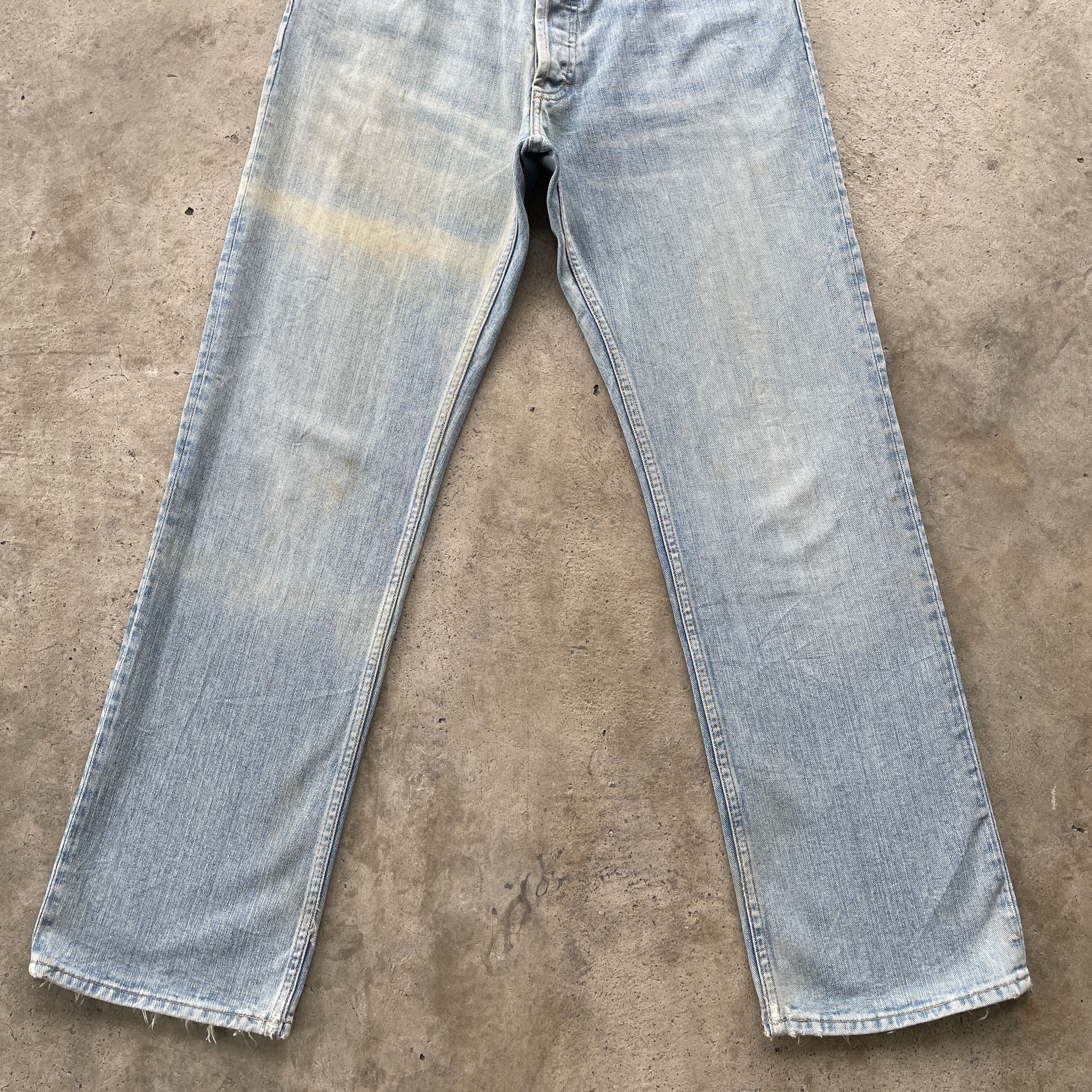 Gap × Jean W32x31.5💥 Vintage 1969 Gap Denim Faded Jeans Pants Size US 32 / EU 48 - 3 Thumbnail