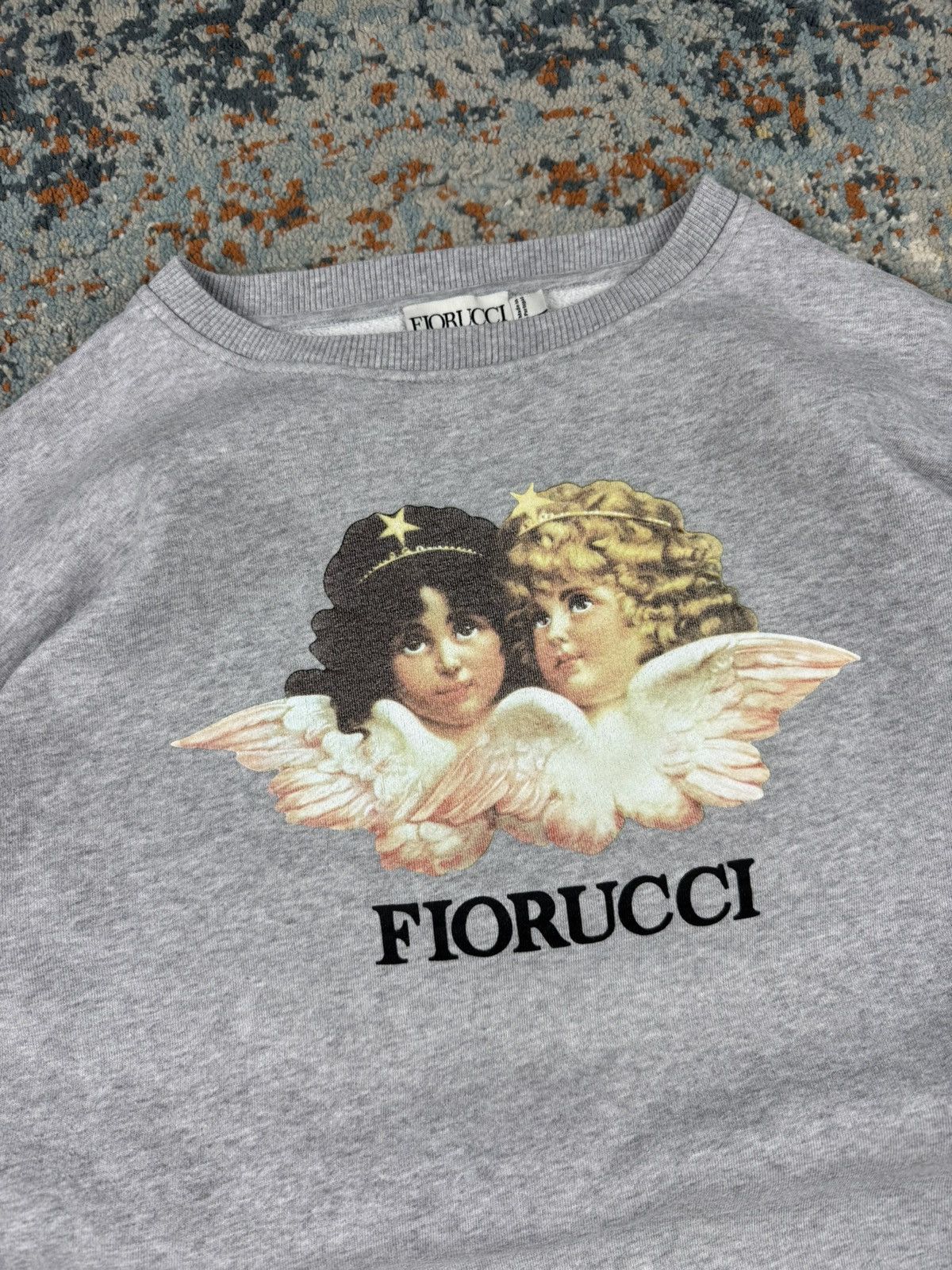 Fiorucci Fiorucci cupids angels logo graphic sweatshirt crewneck boxy Size US M / EU 48-50 / 2 - 4 Thumbnail