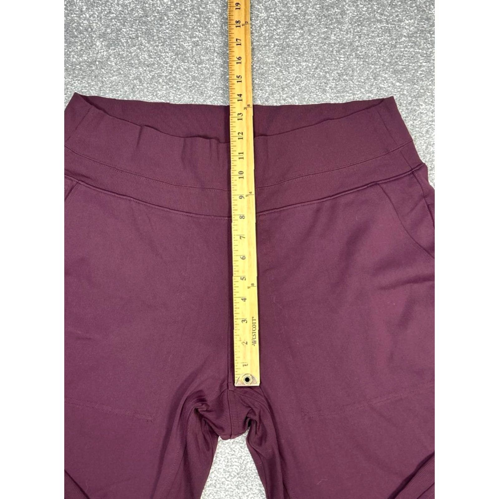 Athleta Athleta Venice Jogger Pants Womens 1 Red Stretch High Rise Athleisure Running Size 25" / US 0 / IT 36 - 4 Thumbnail