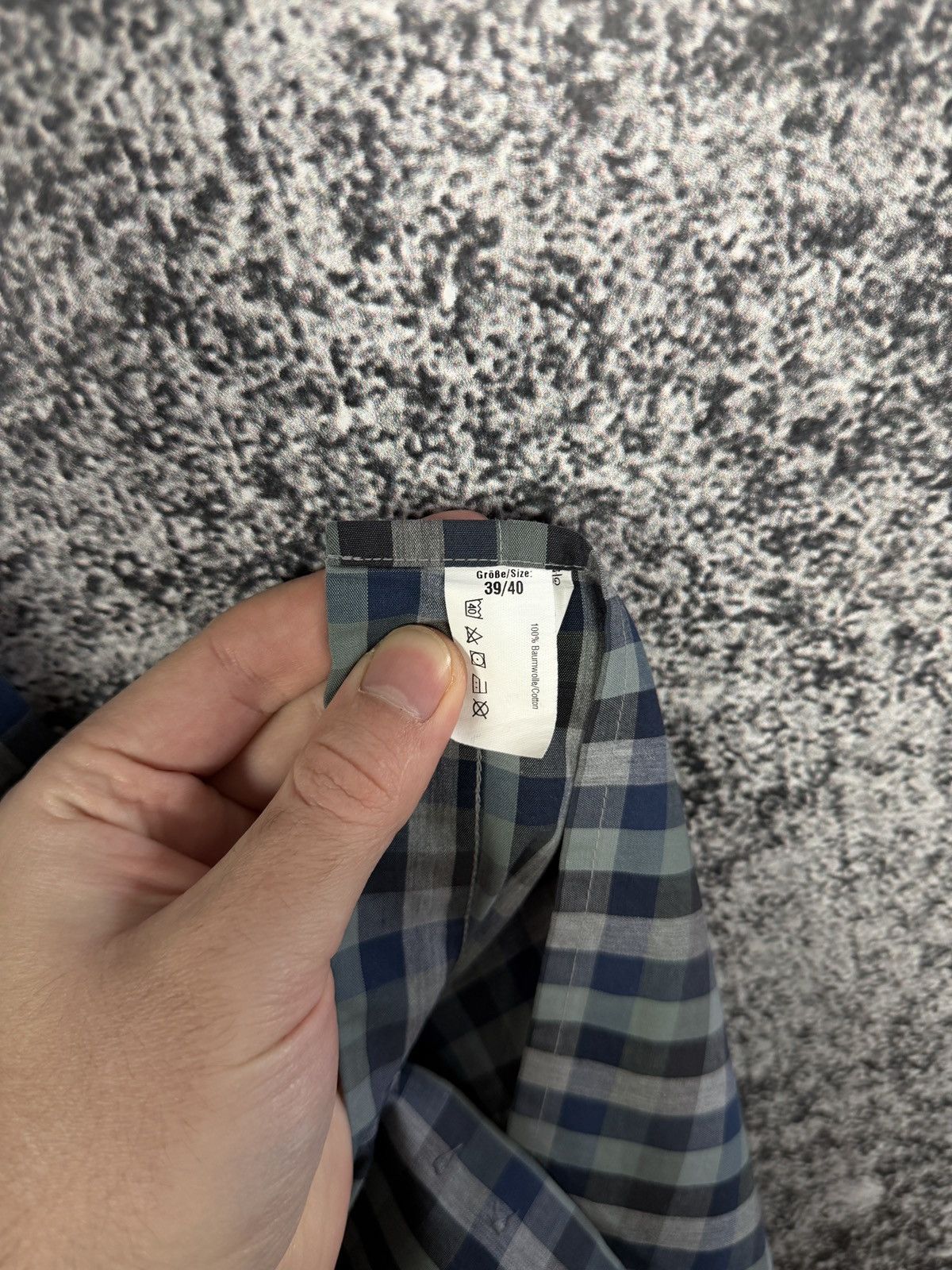 Paul Smith Paul Smith Long Sleeve Plaid Shirt Button Up Size 39/40 Size US M / EU 48-50 / 2 - 8 Thumbnail