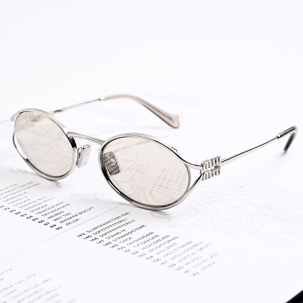 Miu Miu MIU MIU 0MU 52YS SUNGLASSES Size ONE SIZE - 2 Thumbnail