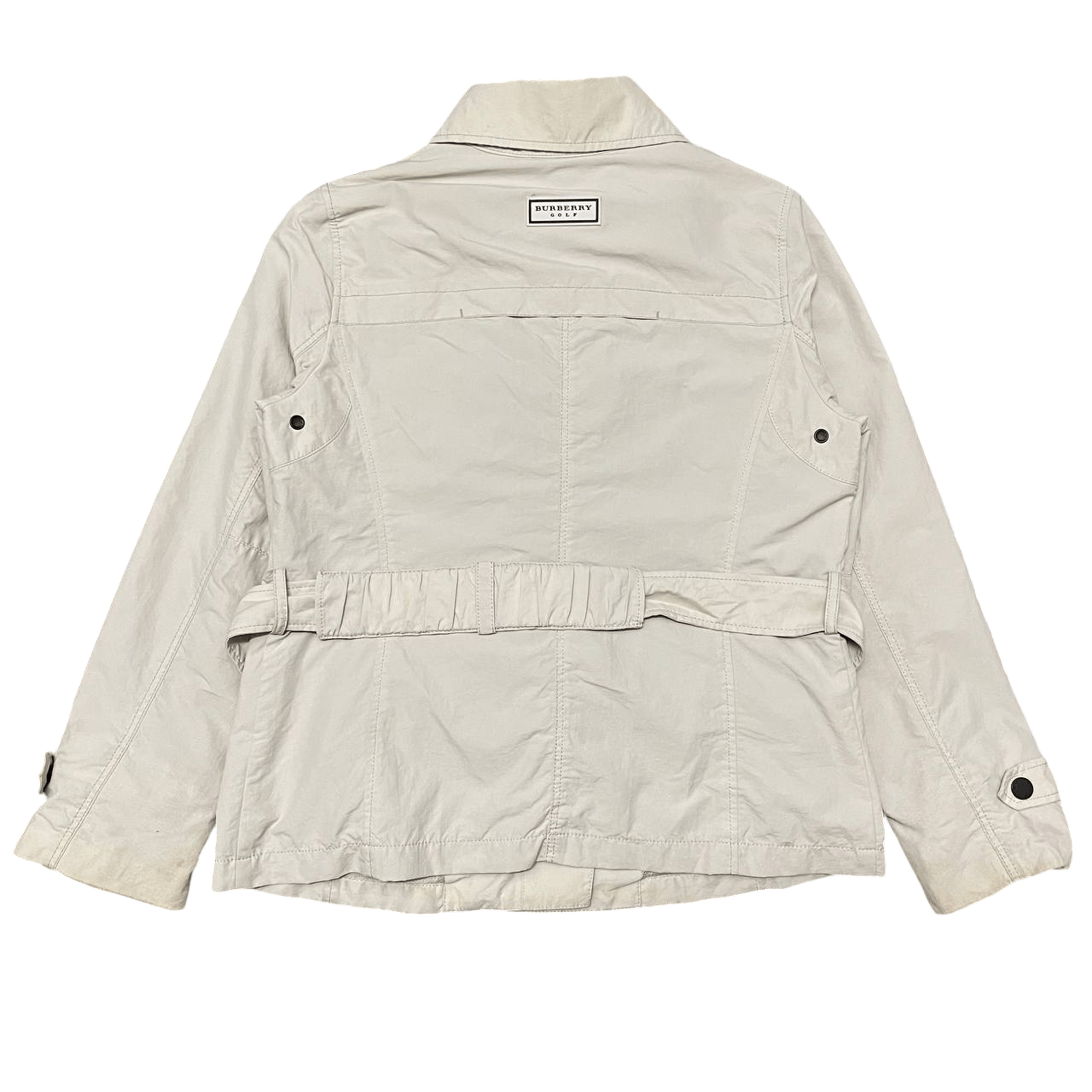 Burberry Vintage Burberry Golf Jacket With Belt Size US M / EU 48-50 / 2 - 15 Thumbnail