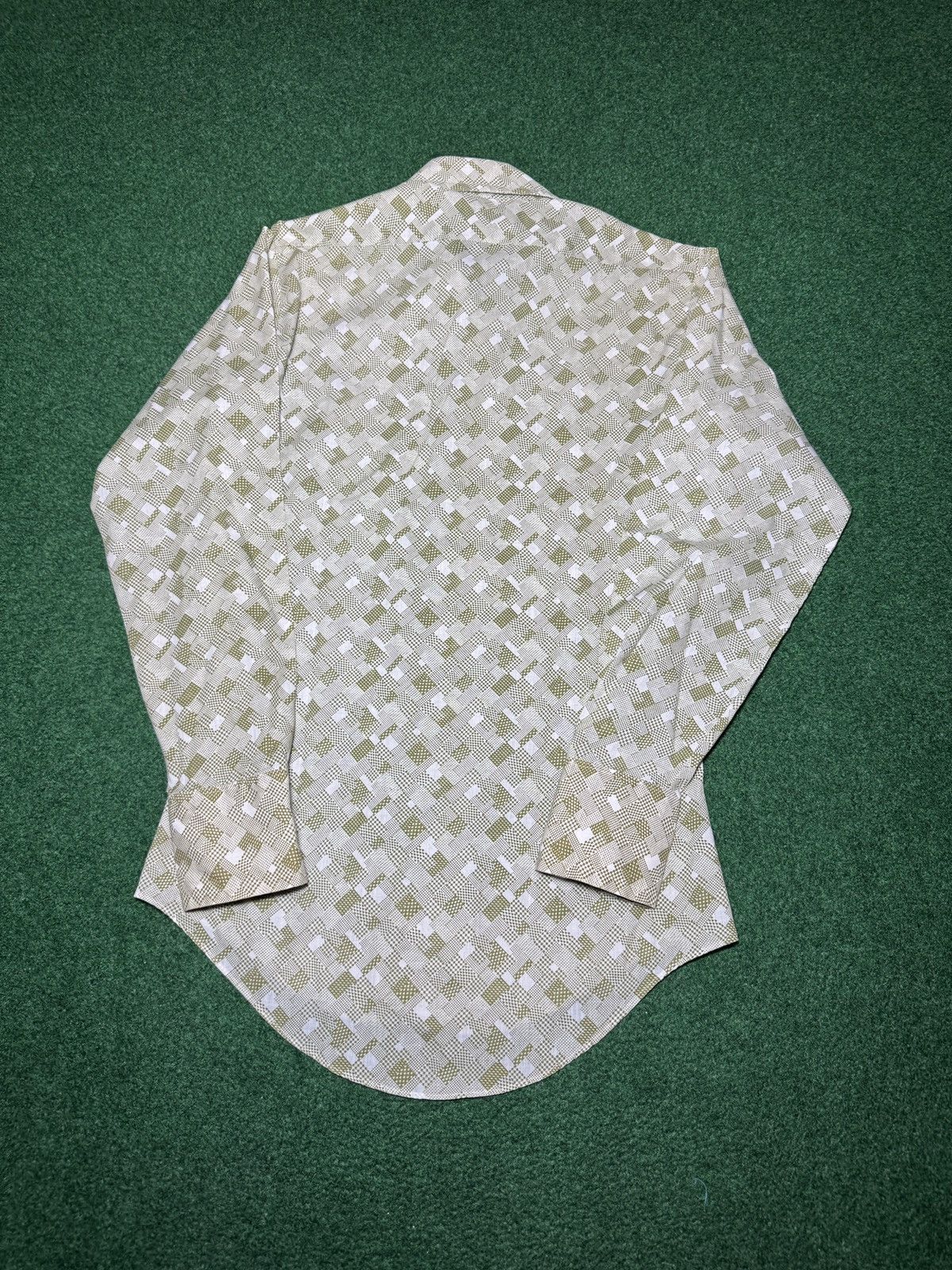 Vintage Vintage 70s Polycotton Button Up Retro Hippie Disco Shirt Size US M / EU 48-50 / 2 - 4 Thumbnail