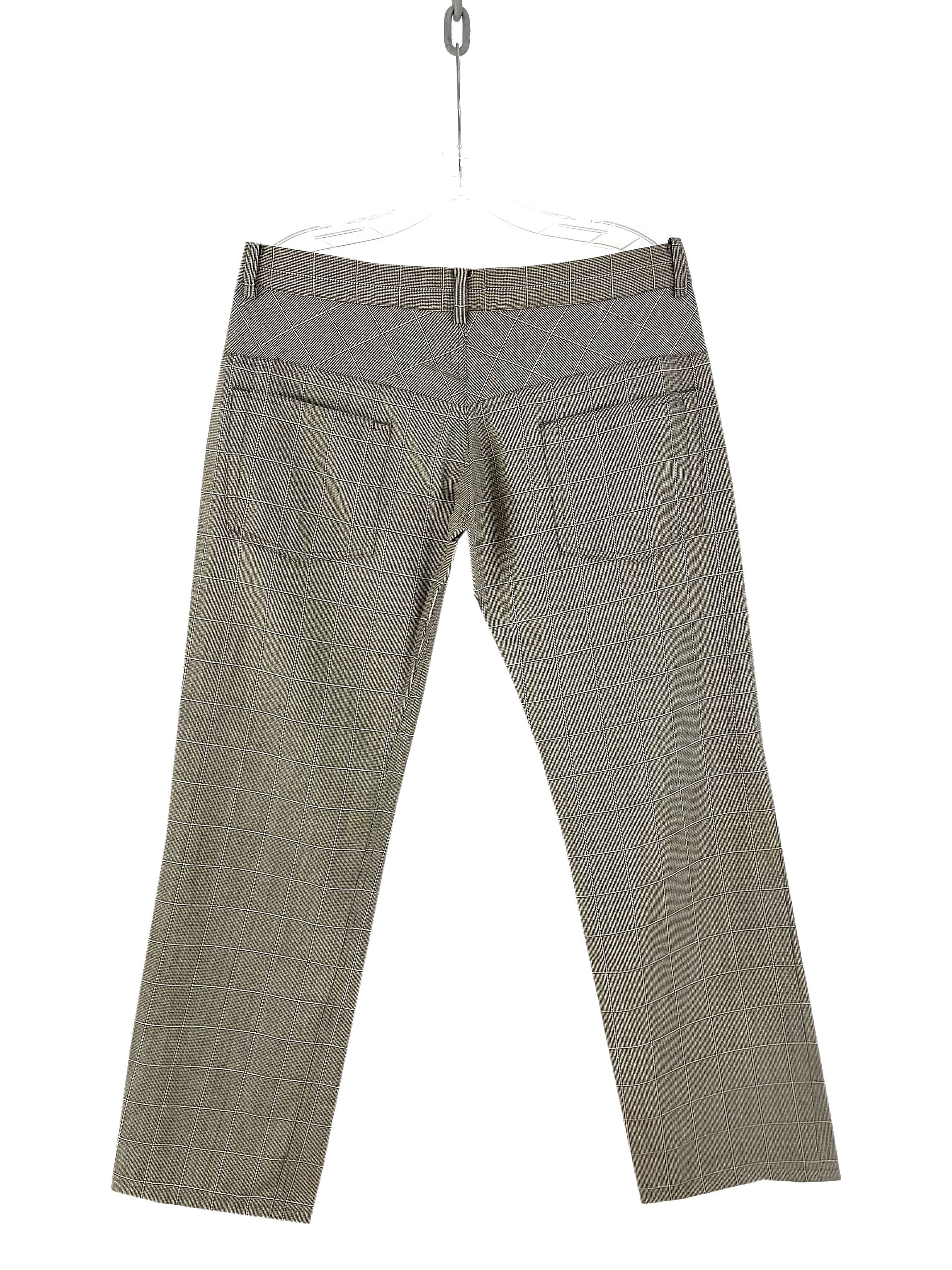Yohji Yamamoto Checkered Wool Pants Size US 32 / EU 48 - 6 Thumbnail
