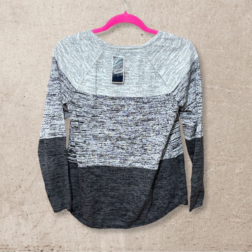 Other Karen Scott Colorblock Sweater NWT Size XS / US 0-2 / IT 36-38 - 2 Thumbnail