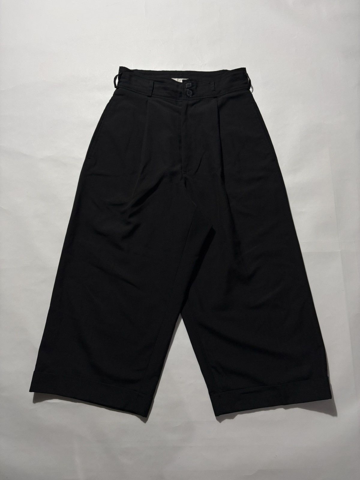 Yohji Yamamoto 1980’s THE GINZA STORY BY YOHJI YAMAMOTO HAKAMA PANTS Size 27" / US 4 / IT 40 - 1 Thumbnail