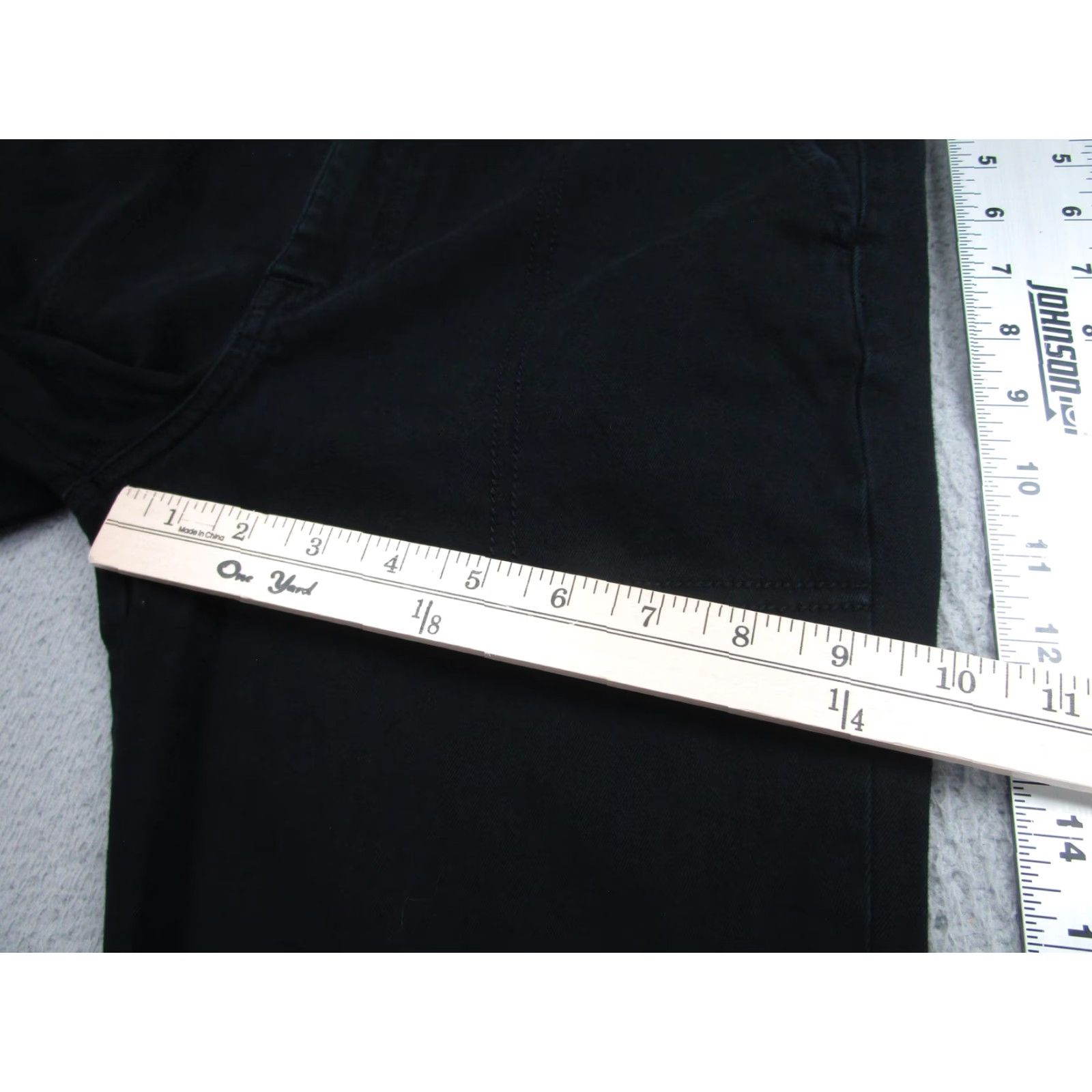 DL1961 DL1961 Pants Womens 25 Black Slim Straight Stretch Casual Chino Jeans Style - Womens - Pants - 25 - Black - DL1961 - Casual - 90s? (no) Size 42" / US 20 - 5 Thumbnail