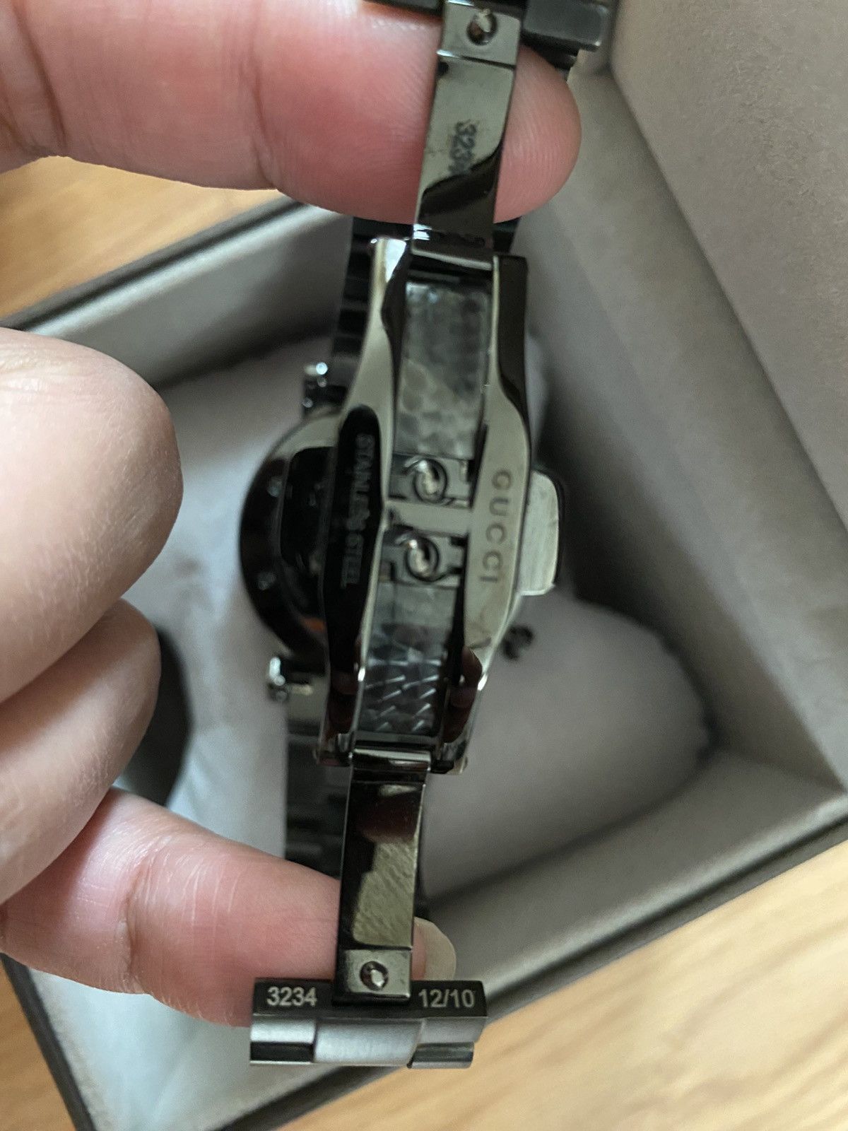 Gucci Gucci G-Chrono Steel Black Size ONE SIZE - 5 Thumbnail