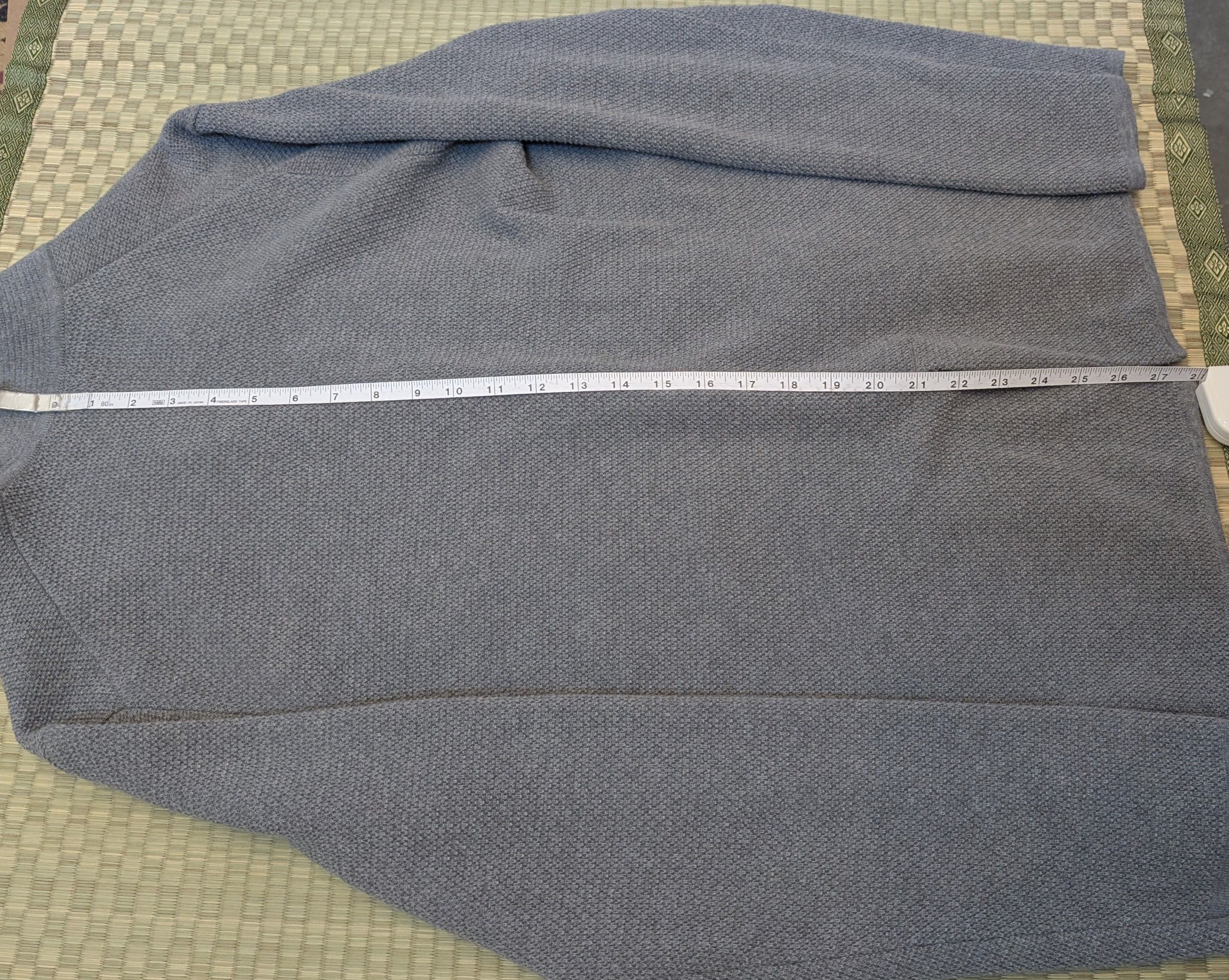 Ermenegildo Zegna Zegna Unstructured 100% Cotton Knit Blazer Made in Turkey Size 44R - 8 Thumbnail