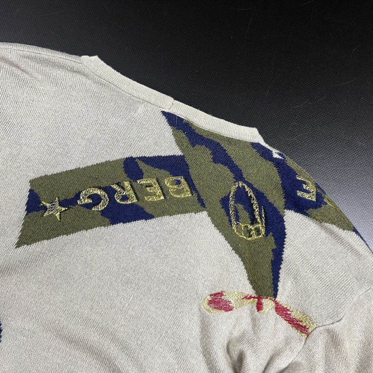 Iceberg × Vintage Vintage Iceberd Airplane Embroidered Logo Sweater Size S Size US XS / EU 42 / 0 - 14 Thumbnail
