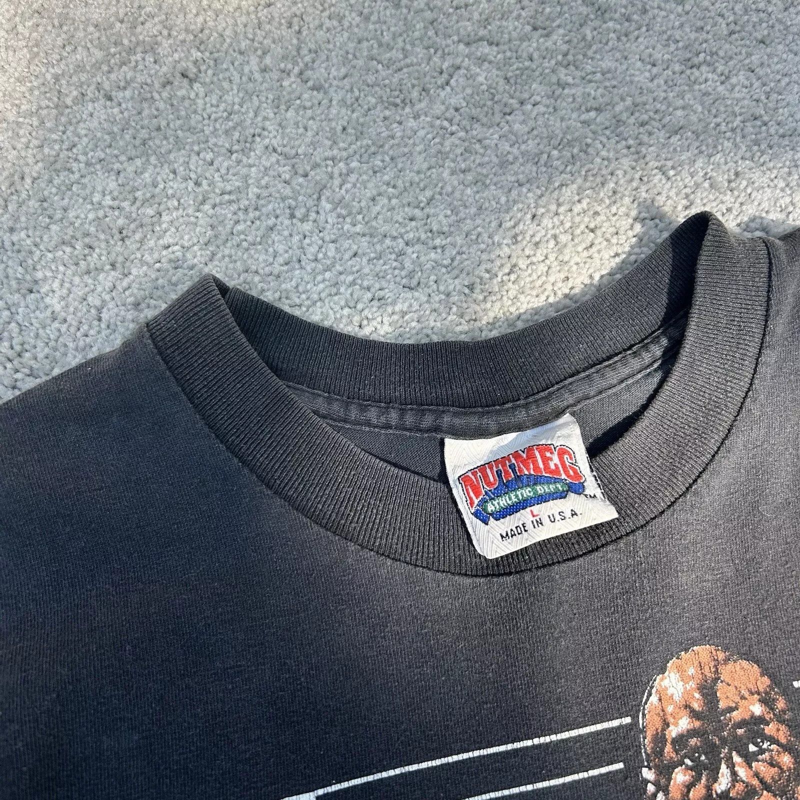 Nutmeg Vintage Michael Jordan Nutmeg Mills Shirt Adult Size US L / EU 52-54 / 3 - 6 Thumbnail