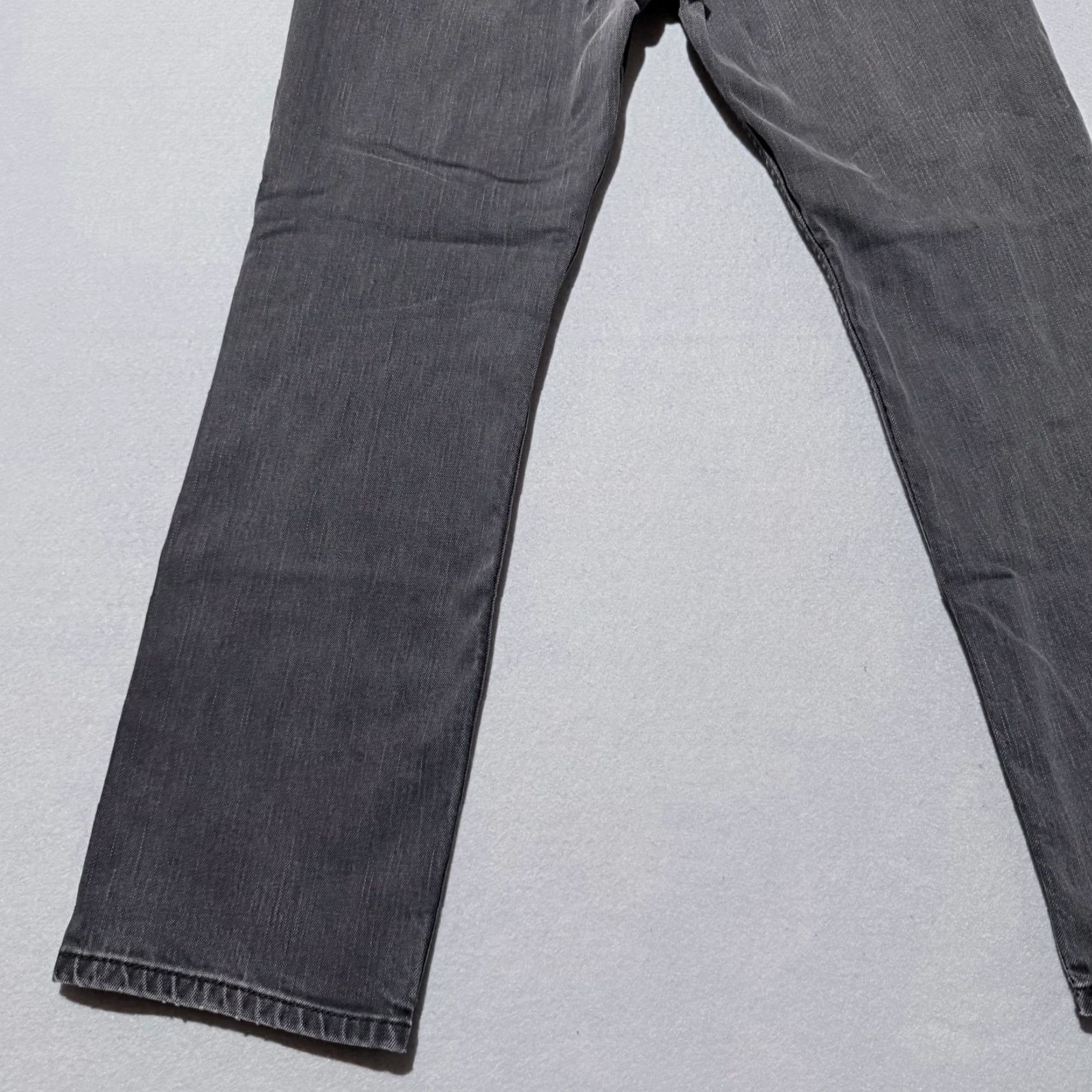 Levi's Levi's 514 Jeans Men Gray Denim Mid Rise Straight Pockets 32x30 Jeans Size US 32 / EU 48 - 7 Thumbnail