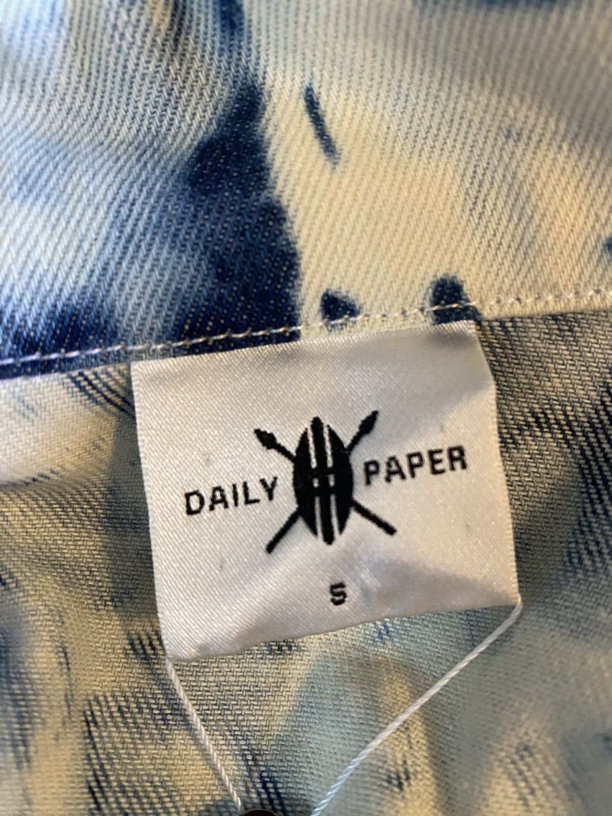 Daily Paper Daily Paper Indigo Tie Dyed Utility Coat Size US S / EU 44-46 / 1 - 8 Thumbnail