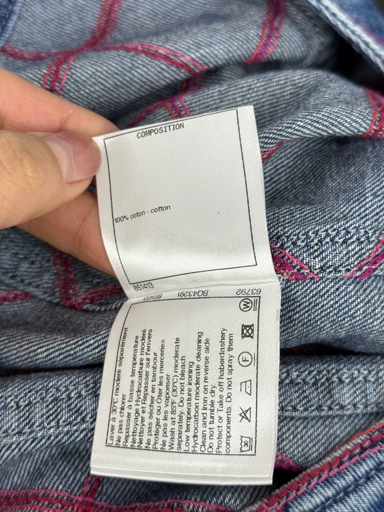 Chanel Chanel Beach series blue diamond plaid denim suspender dre Size XS / US 0-2 / IT 36-38 - 6 Thumbnail
