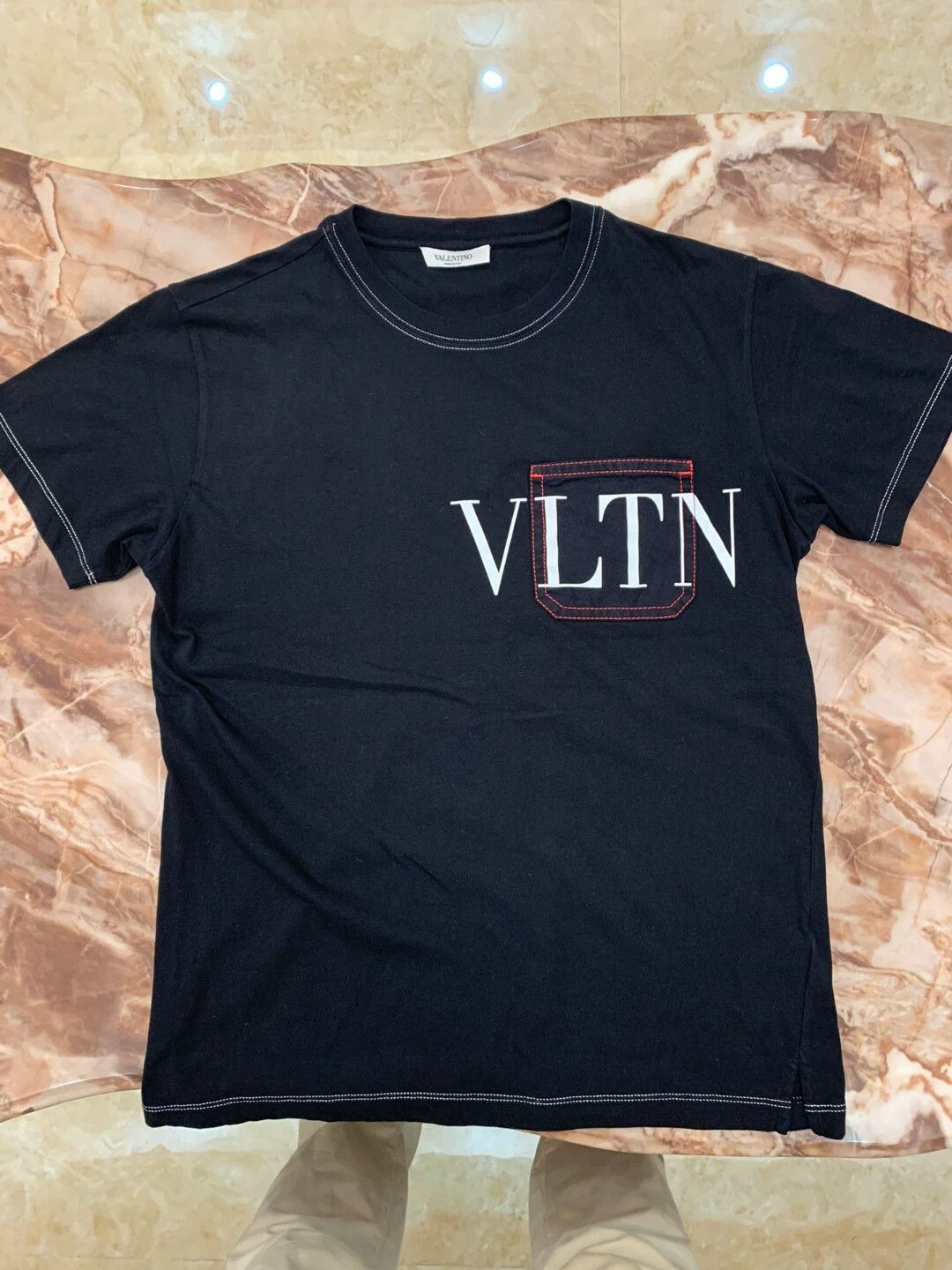 Valentino Valentino XS (Fits like M) Big Logo T-Shirt Size US XS / EU 42 / 0 - 1 Thumbnail