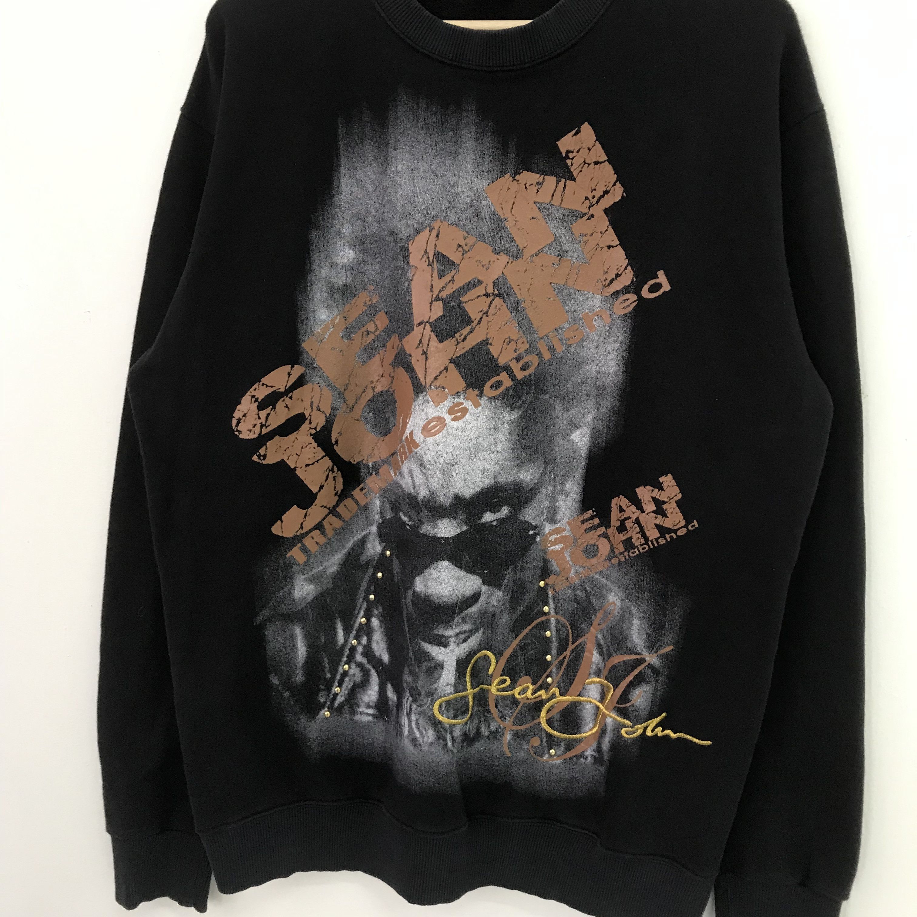 Sean John Vintage Sean John Hip Hop Graphic Rapper Sweatshirt Size US L / EU 52-54 / 3 - 3 Thumbnail