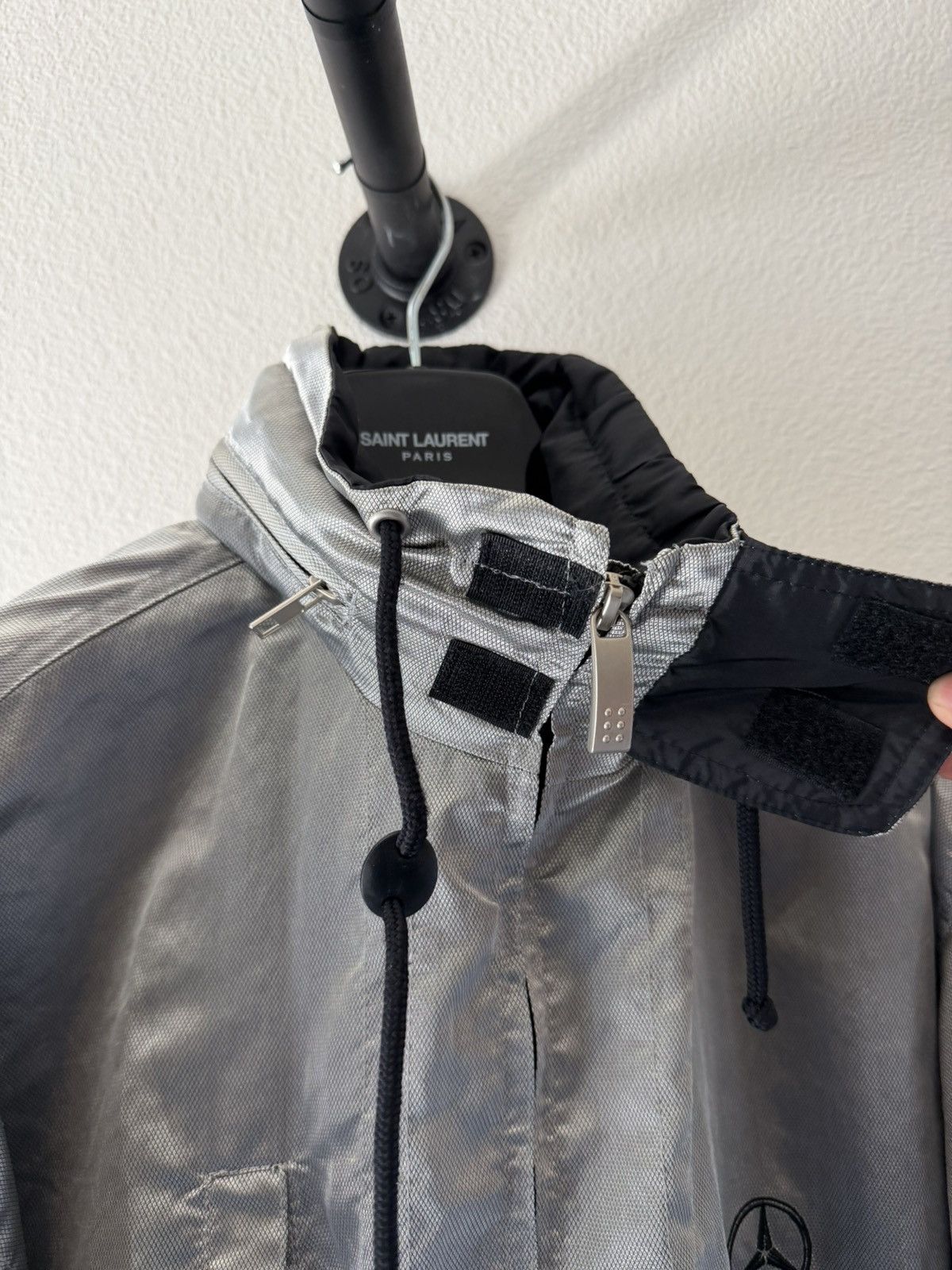 Mercedes-Benz Vintage Mercedes Windbreaker Jacket Size US L / EU 52-54 / 3 - 3 Thumbnail