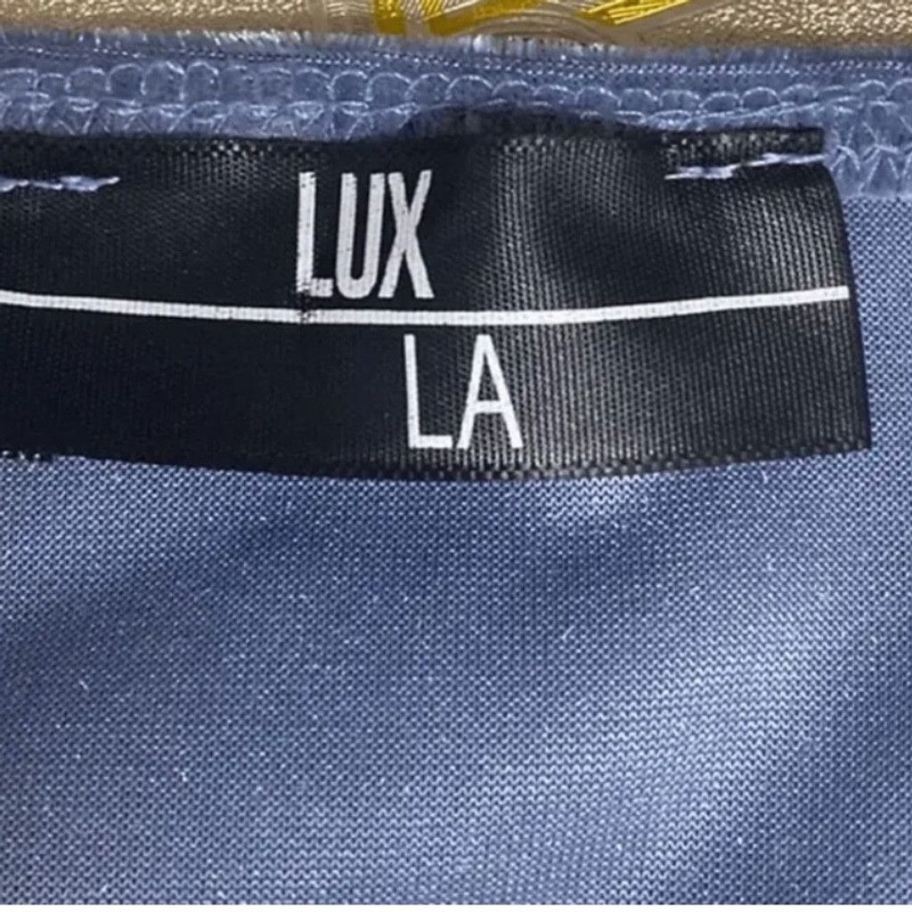 Armor-Lux Light Blue Velvet Body Con Dress Size S / US 4 / IT 40 - 4 Thumbnail