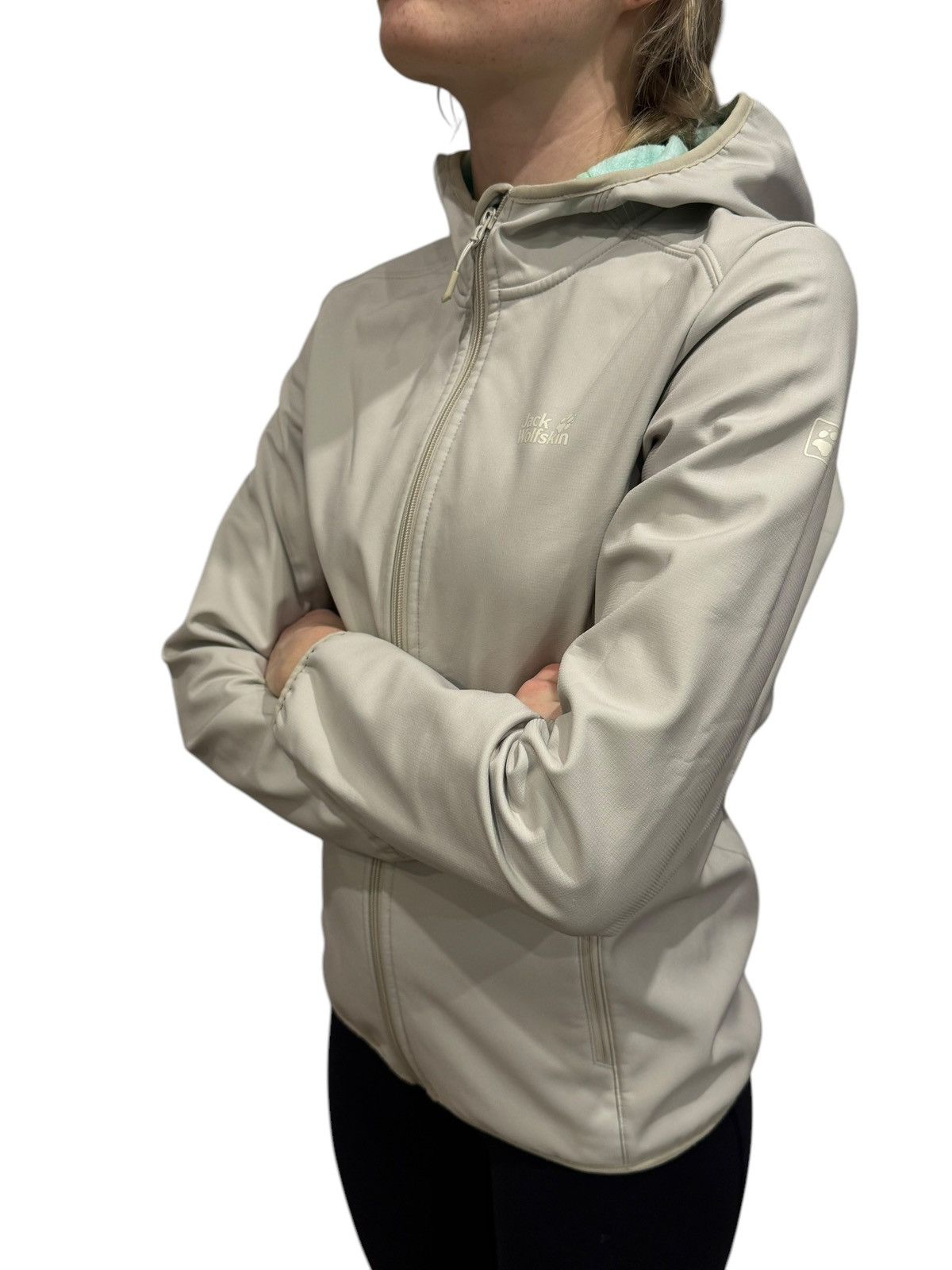 Jack Wolfskin Jack Wolfskin Ladies Softech Windbreaker Jacket Small Size S / US 4 / IT 40 - 1 Thumbnail