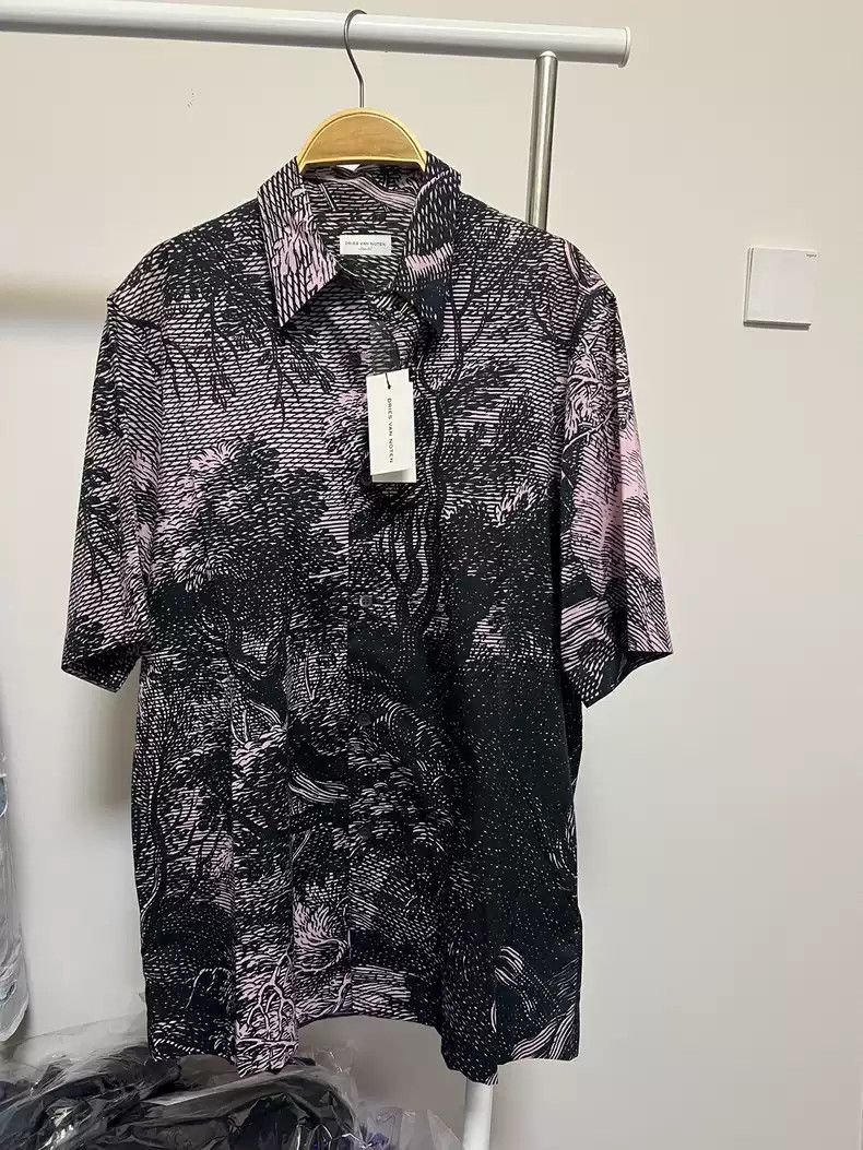 Dries Van Noten Dries Van Noten Oil painting printed shirt Size US M / EU 48-50 / 2 - 1 Thumbnail