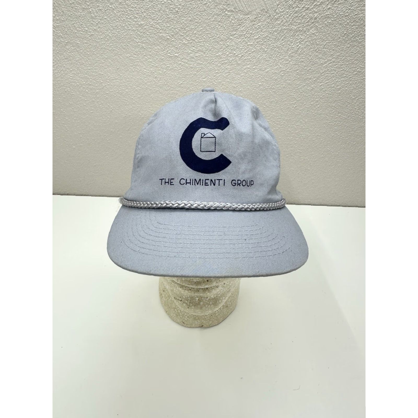 Roper T.I Snapback Hat The Chimienti Group Gray Rope Adjustable Cap Men Baseball Cap Casual Outdoor Overall Lightweight Adjustable One Size Gray Mens Size ONE SIZE - 2 Thumbnail