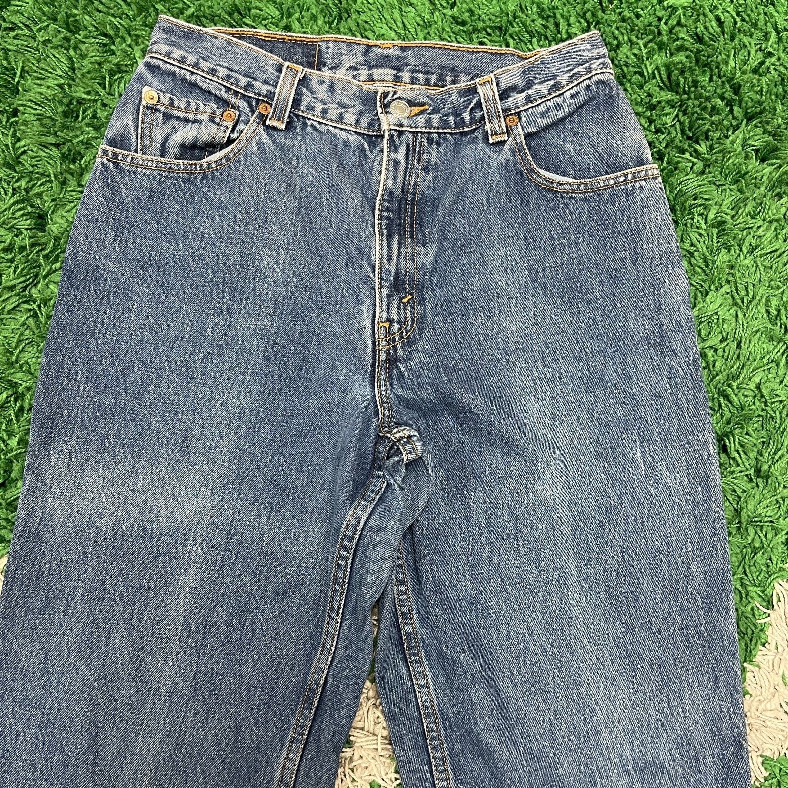 Levi's × Vintage Vintage 90s Levis 550 Relaxed Fit Tapered Leg Womens Size 8 Size 30" / US 8 / IT 44 - 2 Thumbnail