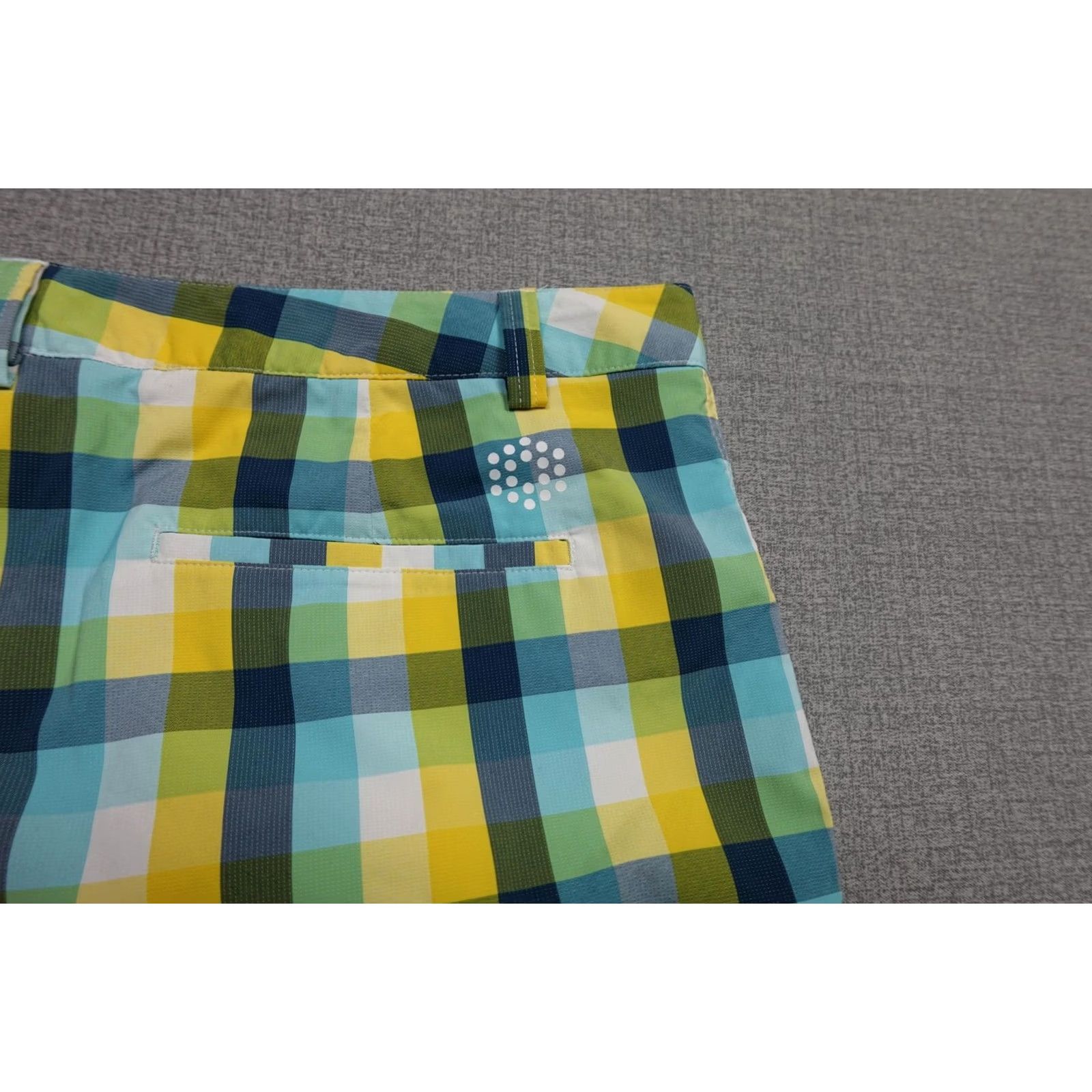 Puma Puma Shorts Mens 38 Plaid Cotton Chino Golf 11 Inseam Performance Stretch Size US 38 / EU 54 - 2 Thumbnail