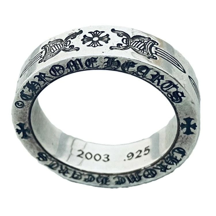 Chrome Hearts Diamond Dagger Ring Grailed Chrome Hearts Double