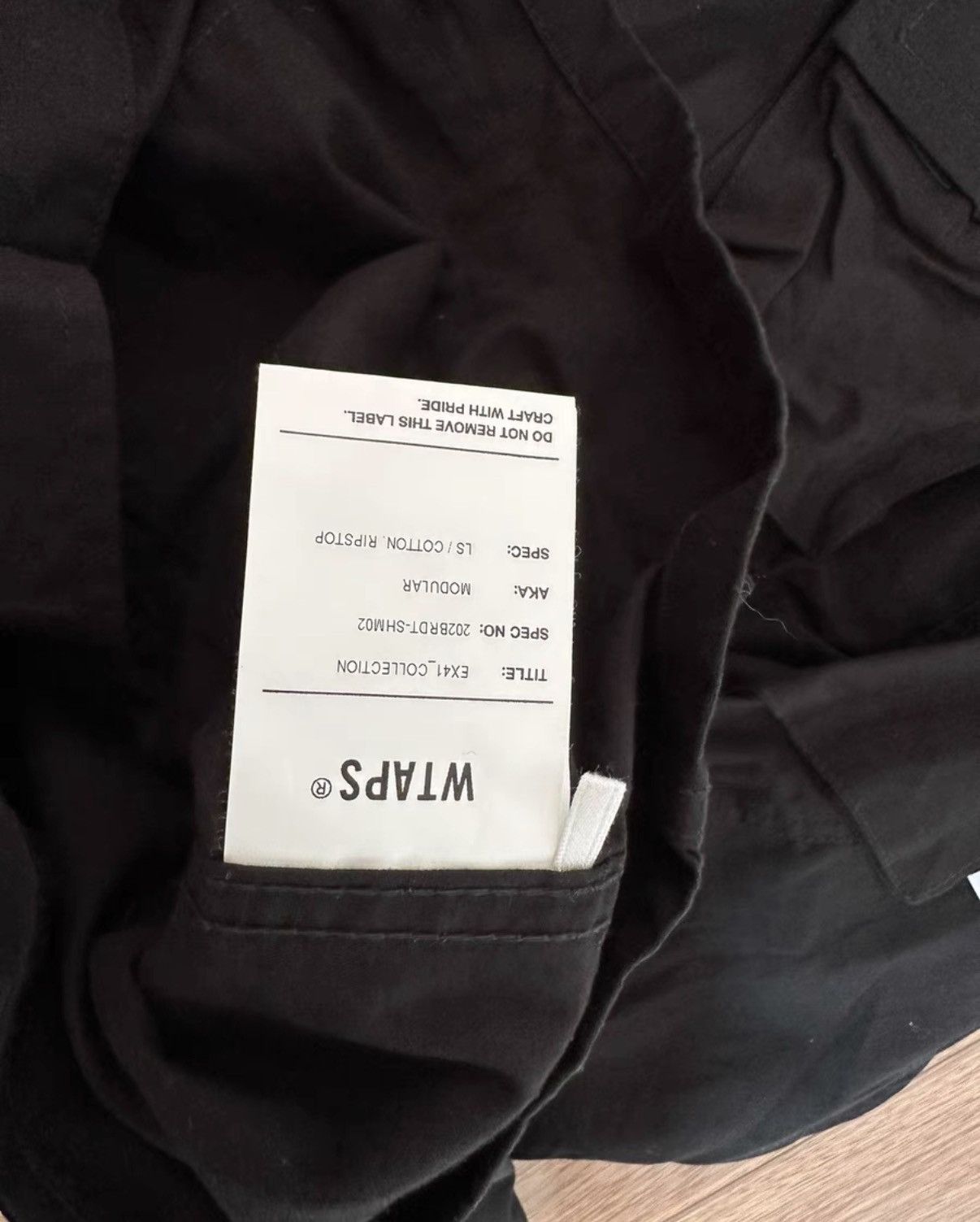 Wtaps WTAPS MODULAR / LS / COTTON. RIPSTOP 10-Pocket Ripstop Shirt Size US M / EU 48-50 / 2 - 4 Thumbnail