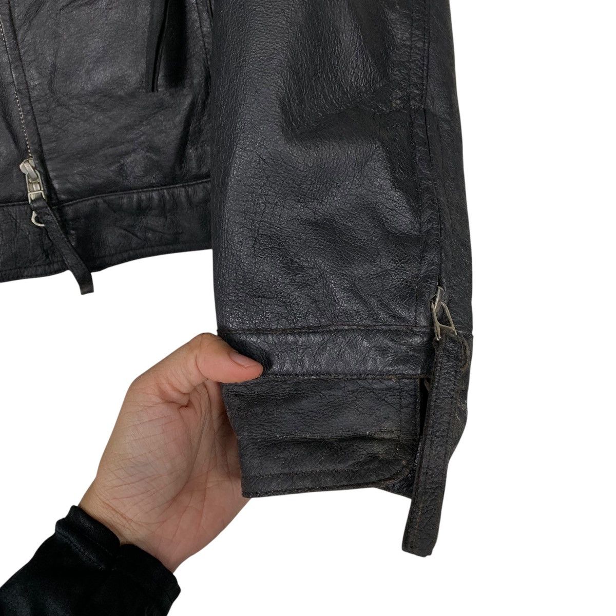 Tornado Mart Tornado Mart Motorcycle Riding Leather Jacket Size M / US 6-8 / IT 42-44 - 13 Thumbnail