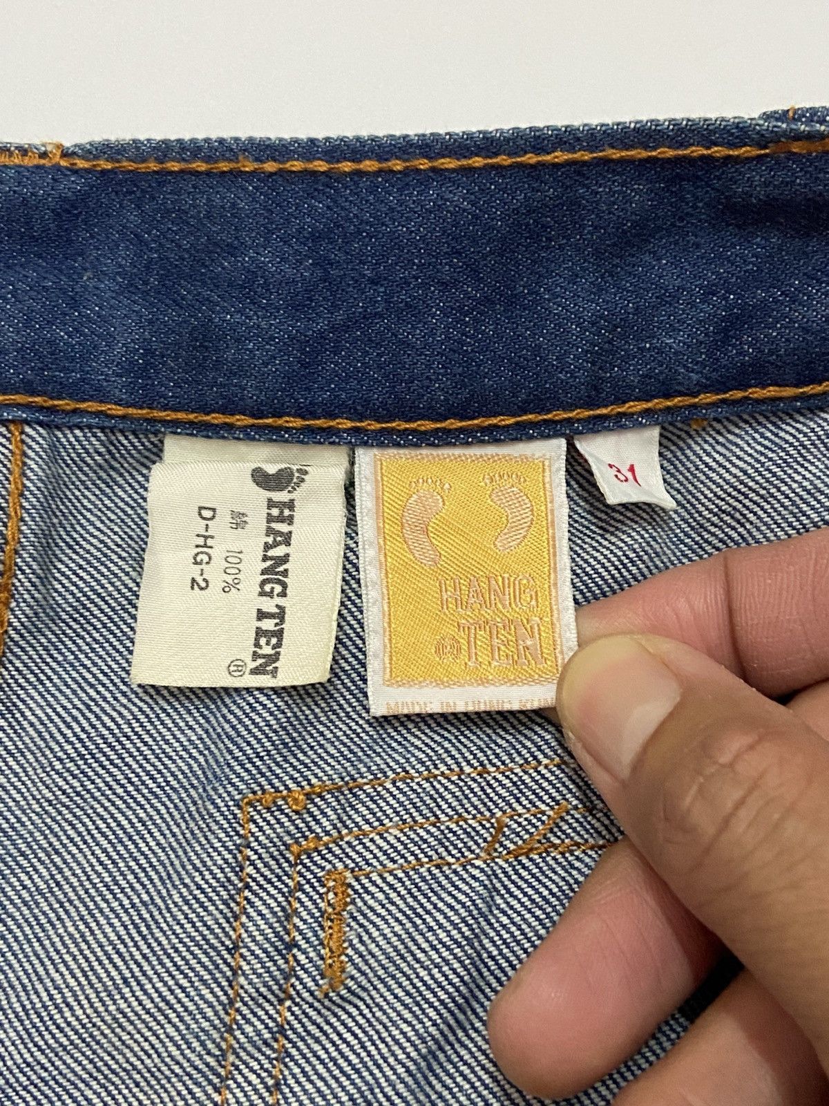 Other VINTAGE HANG TEN FLARE JEANS Size US 30 / EU 46 - 9 Thumbnail