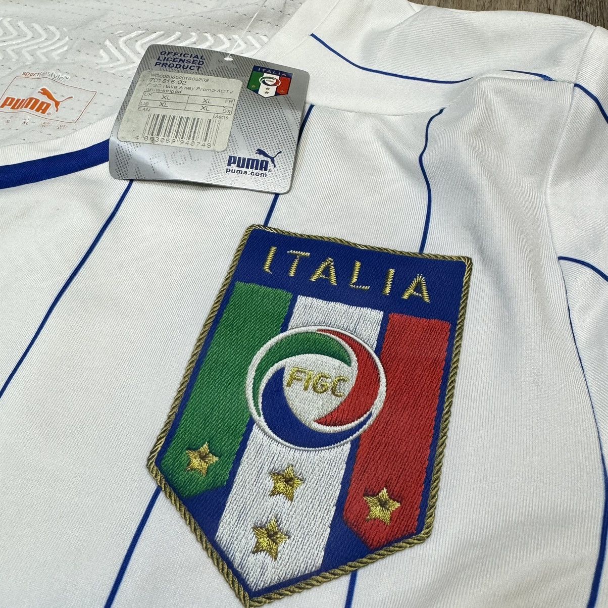Puma Italy 14/15 player issue away shirt (Bnwt) Size US XL / EU 56 / 4 - 4 Thumbnail