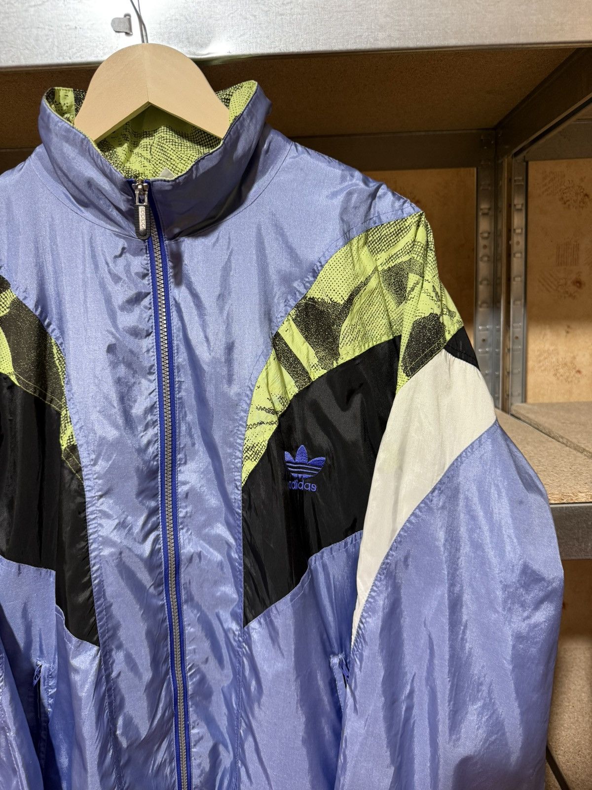 Adidas × Vintage Vintage 80’s/90’s Adidas Light Training Firebrid Jacket Size US M / EU 48-50 / 2 - 3 Thumbnail