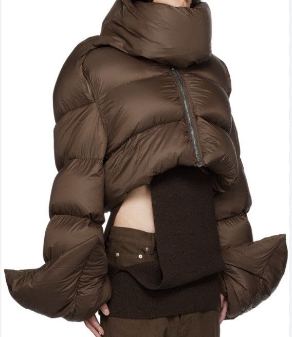Rick Owens Rick Owens Brown Babel Mountain Down Jacket Size XXL / US 16-18 / IT 52-54 - 3 Thumbnail