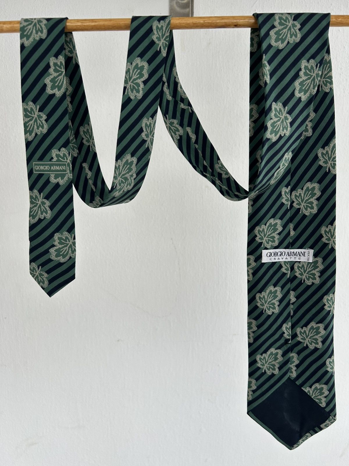 Giorgio Armani Giorgio Armani Vintage Cravat Size ONE SIZE - 2 Thumbnail
