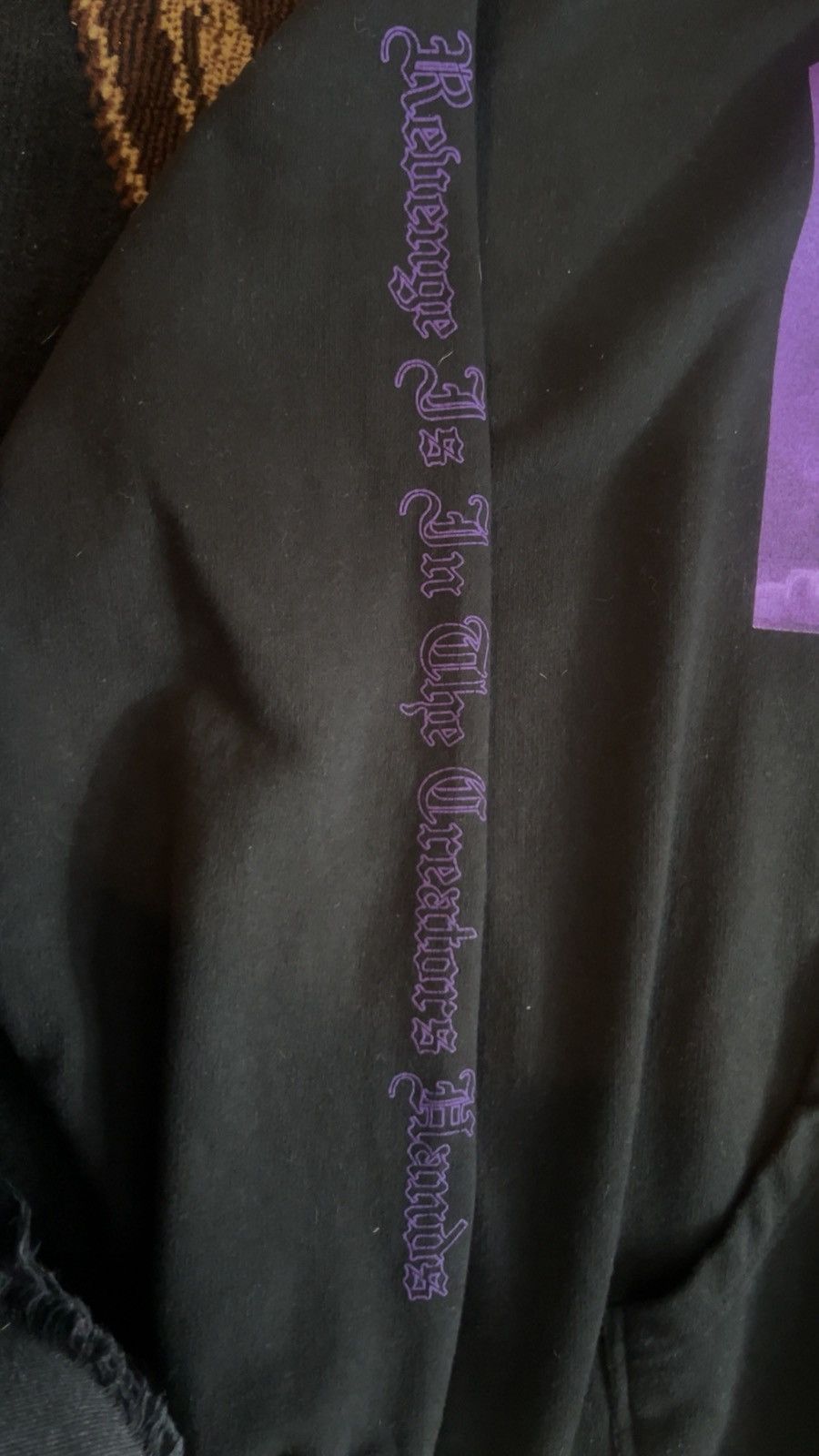 Revenge Revenge Purple St Francis Hoodie Size US XXL / EU 58 / 5 - 3 Thumbnail