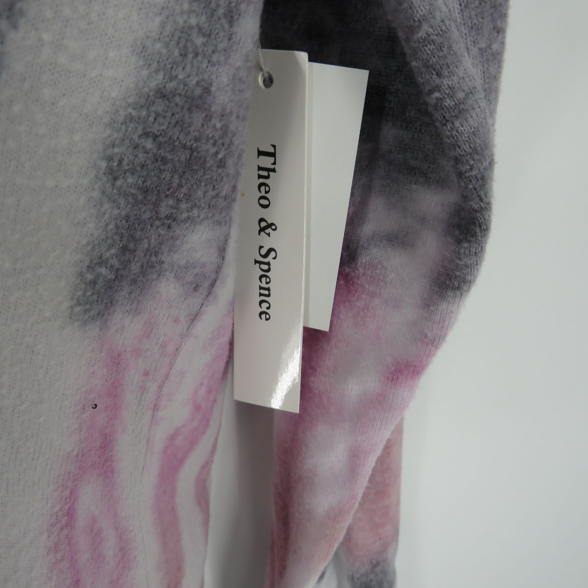Other Theo & Spence Tie-Dye Hooded Top Kangaroo Pocket Small NWT $ Size S / US 4 / IT 40 - 4 Thumbnail