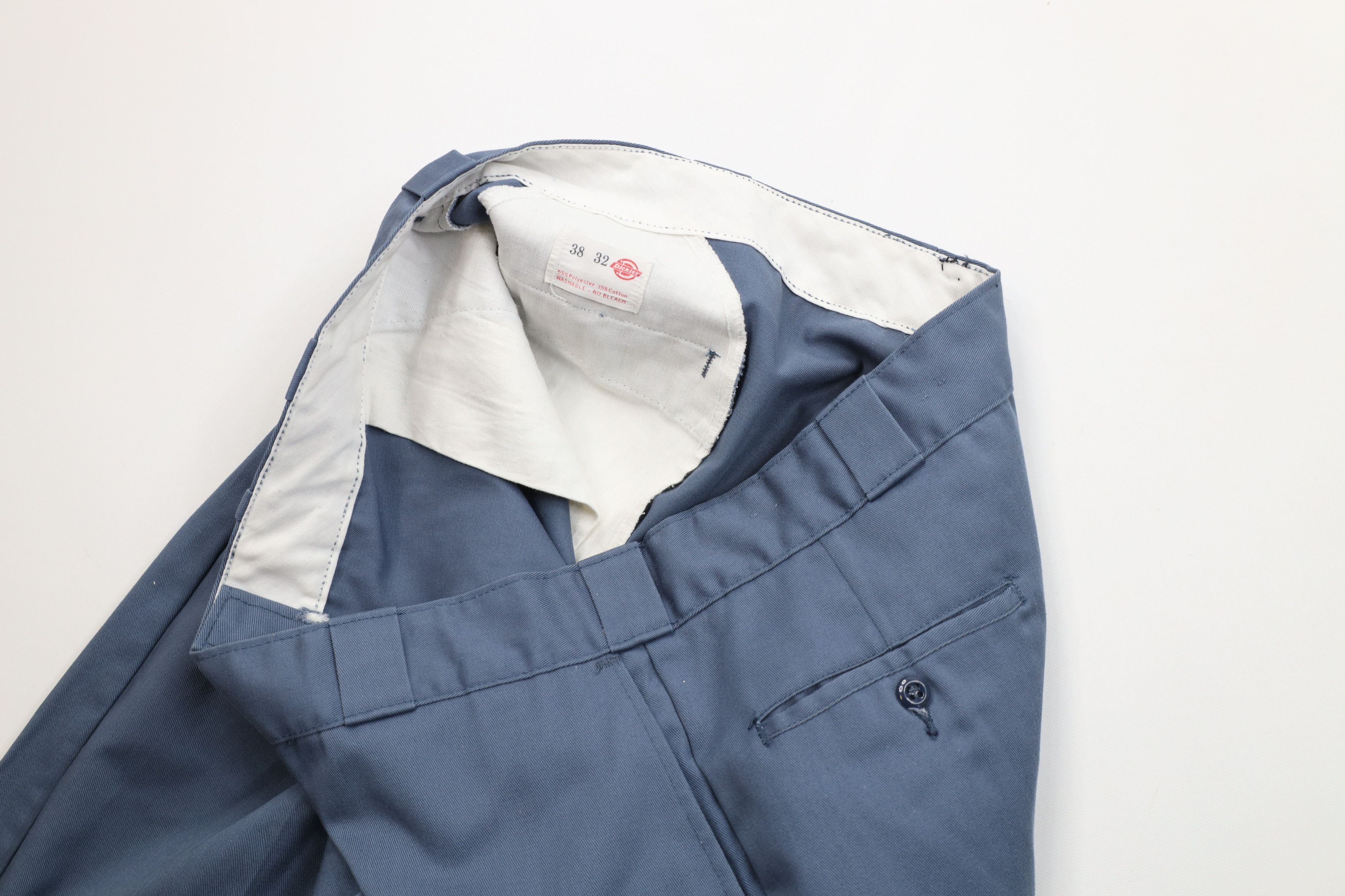 Dickies Vintage 60s Dickies Workwear Mechanic Pants Blue USA Size US 38 / EU 54 - 7 Thumbnail