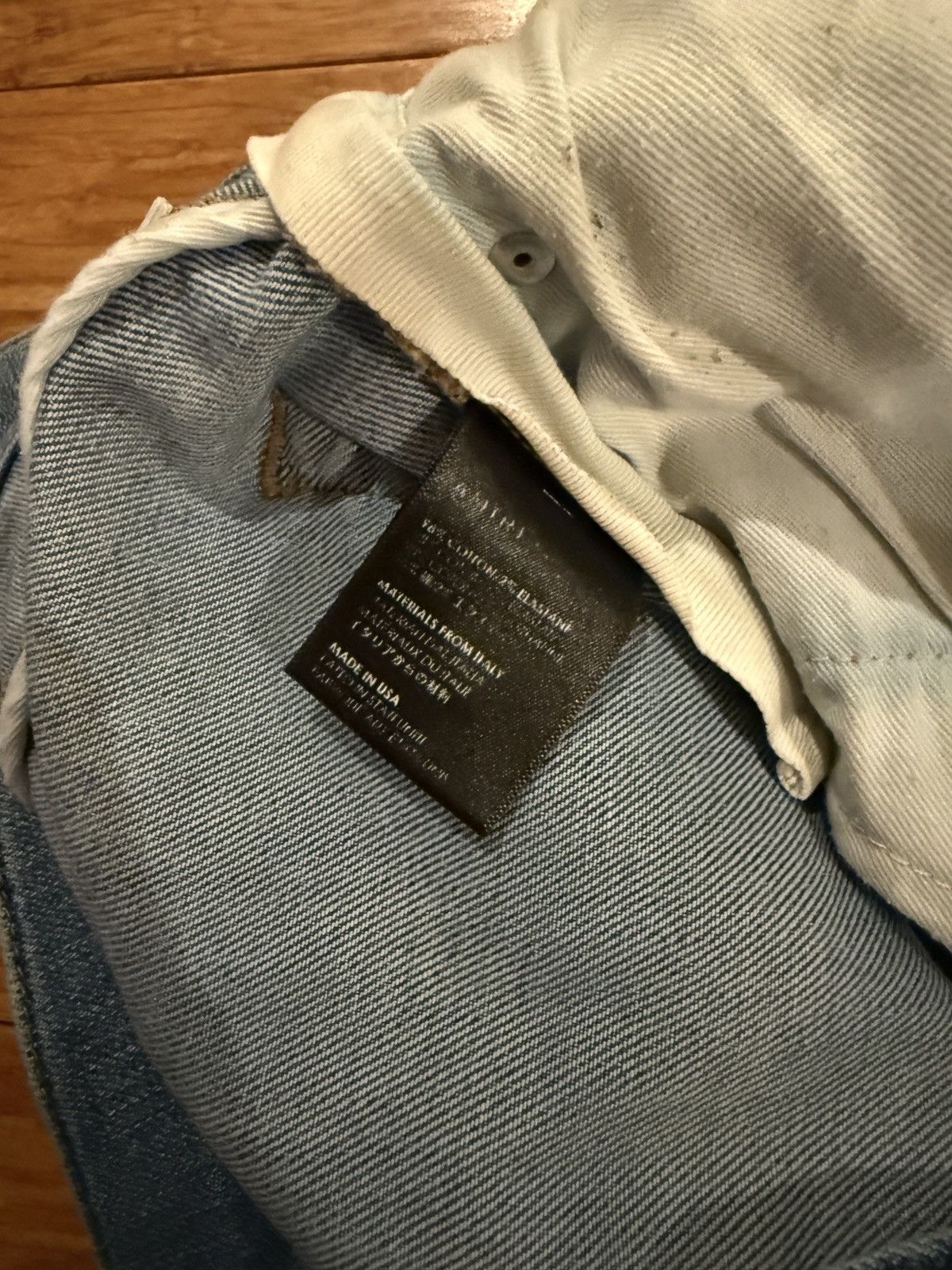 Amiri Amiri Stack Jean Blue Size US 31 - 6 Thumbnail