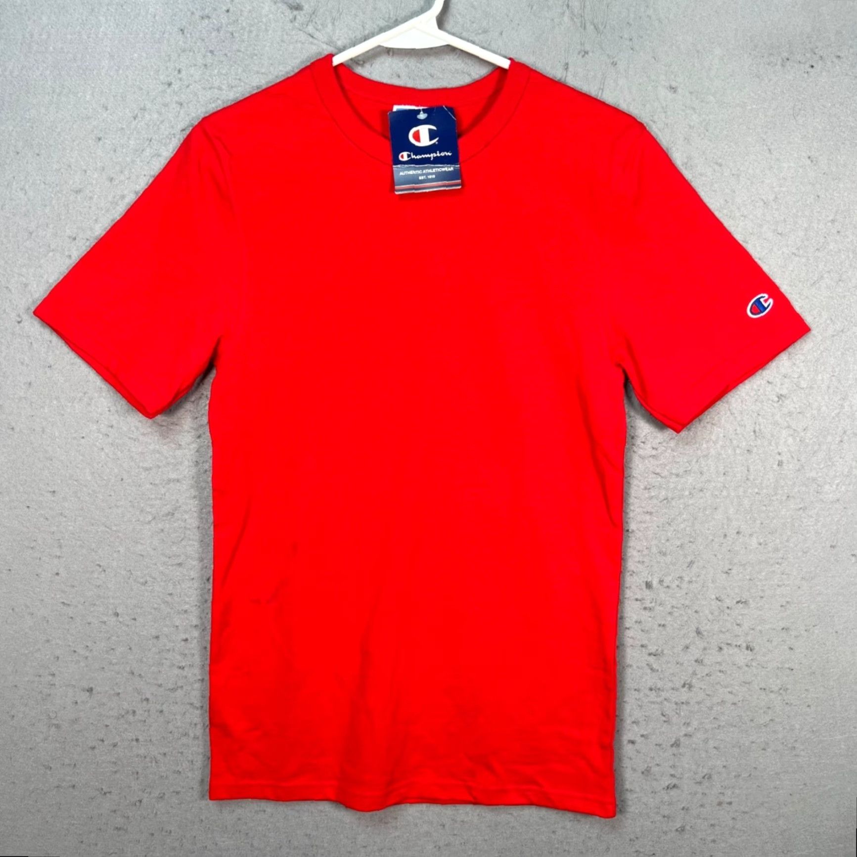 Champion Champion Red Crewneck T-Shirt Mens Size XS 100% Cotton NEW! Size US XS / EU 42 / 0 - 2 Thumbnail
