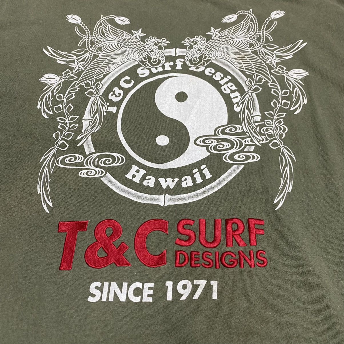 Japanese Brand Surf Style T&C Hawaii surf design vintage tee Size US L / EU 52-54 / 3 - 6 Thumbnail