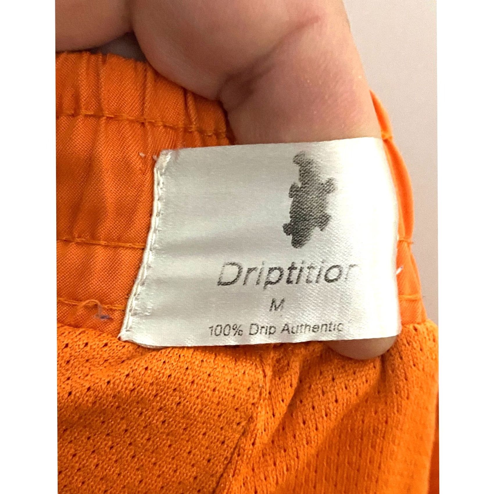 Vintage VINTAGE Driptition Orange Novelty Shorts Mens M Water Animal Beaver Otter Size US 31 - 5 Thumbnail