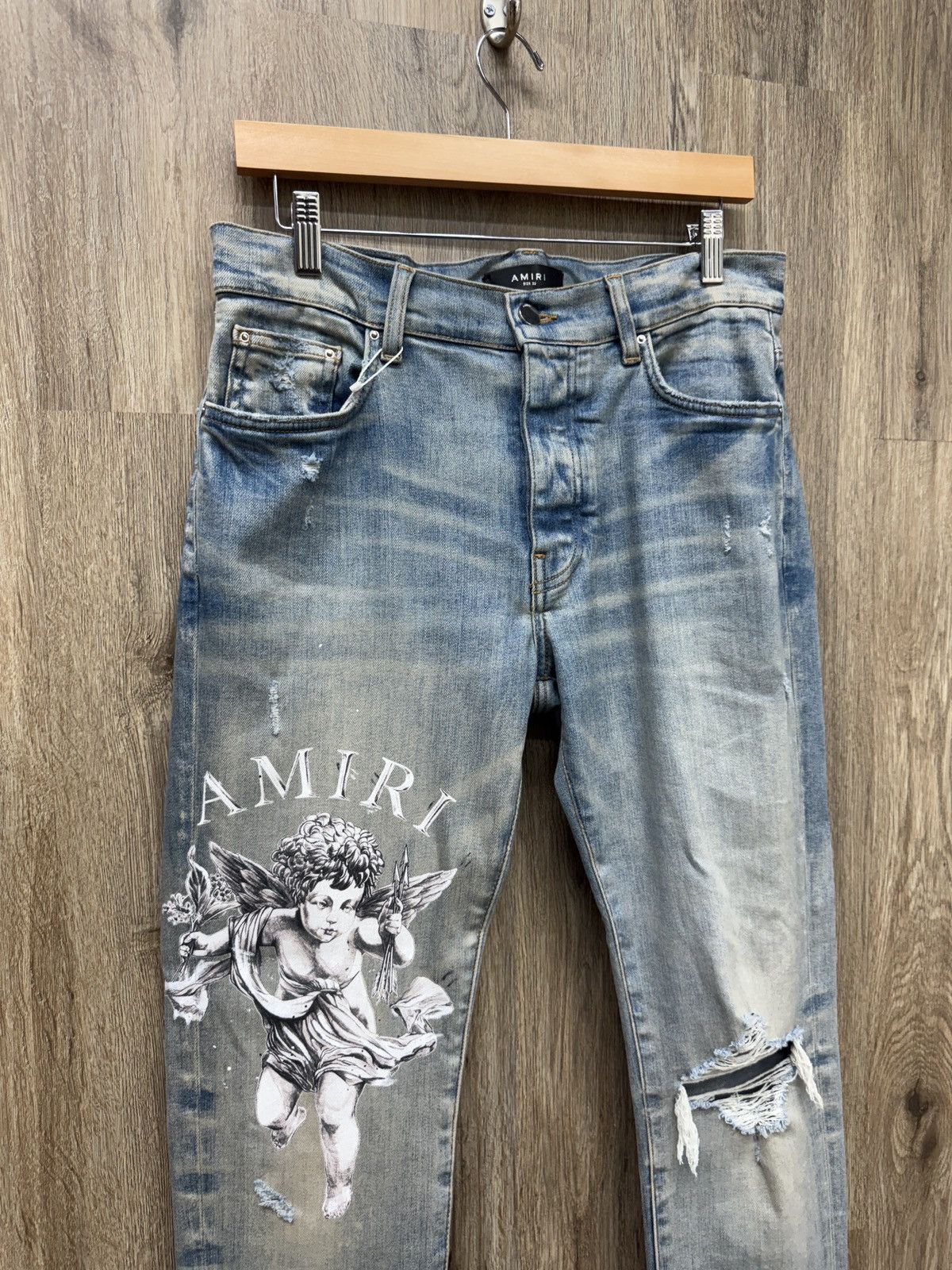 Amiri Amiri Cherbub Denim Jeans Size US 32 / EU 48 - 3 Thumbnail